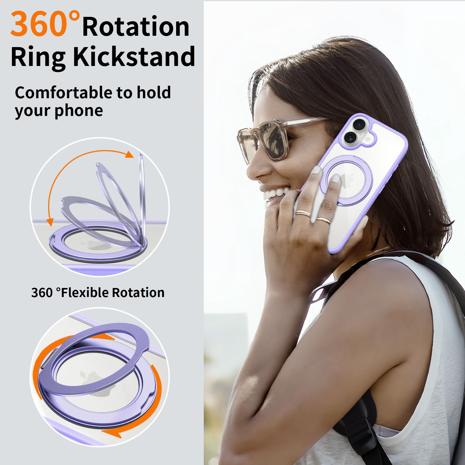 Pulse Prism Clear Case with Camera Action Button — 254