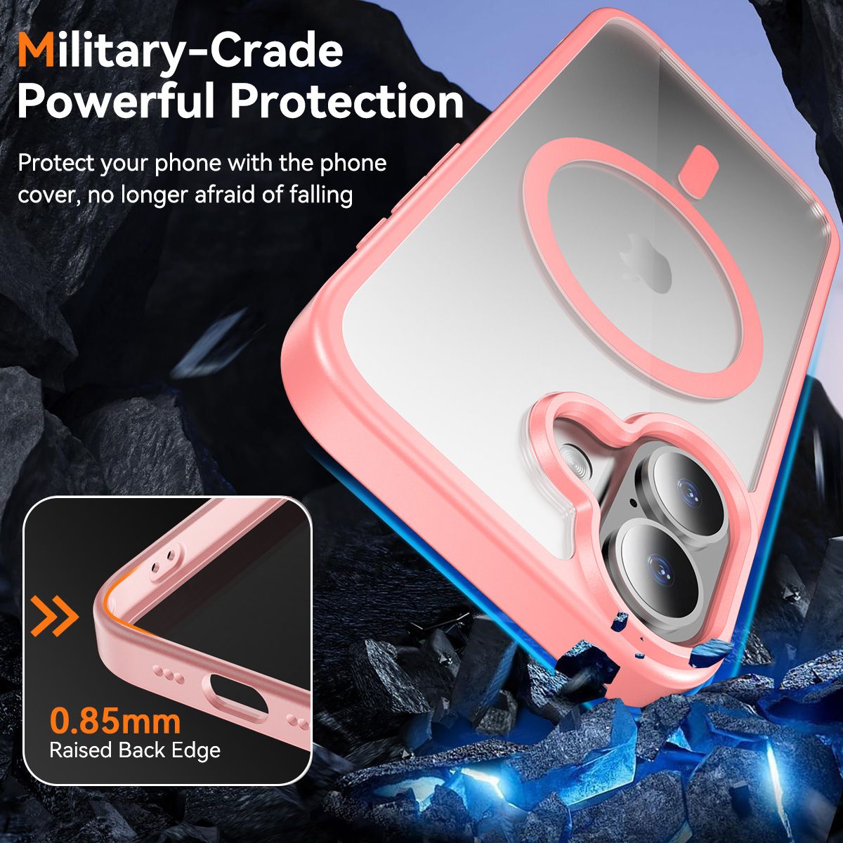 Pulse Prism Magsafe Clear Case with Camera Action Button — 4