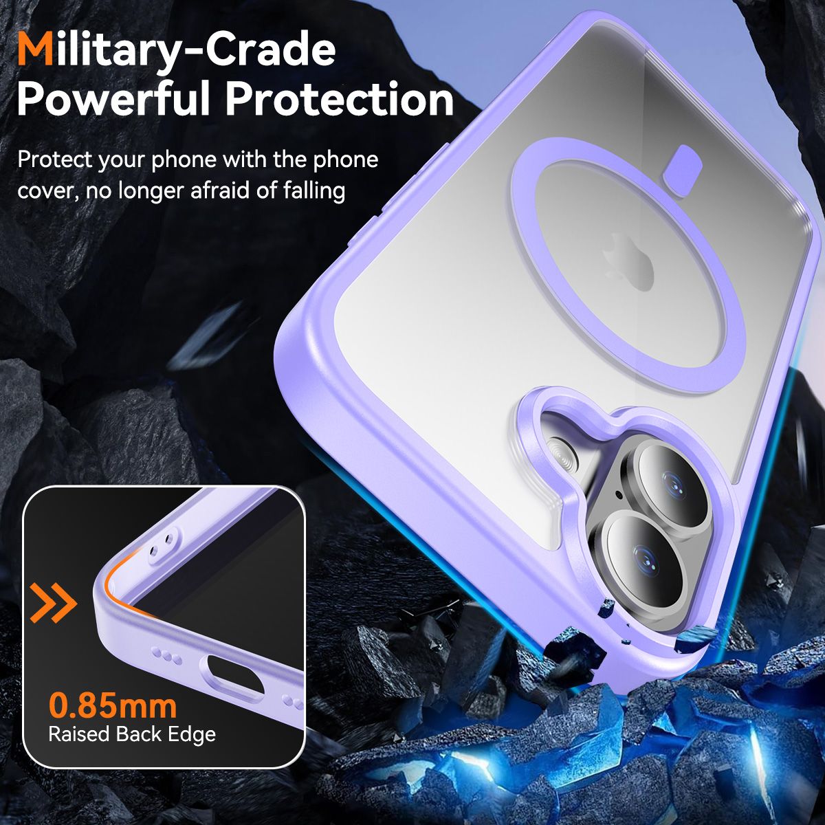 Pulse Prism Magsafe Clear Case with Camera Action Button — 6