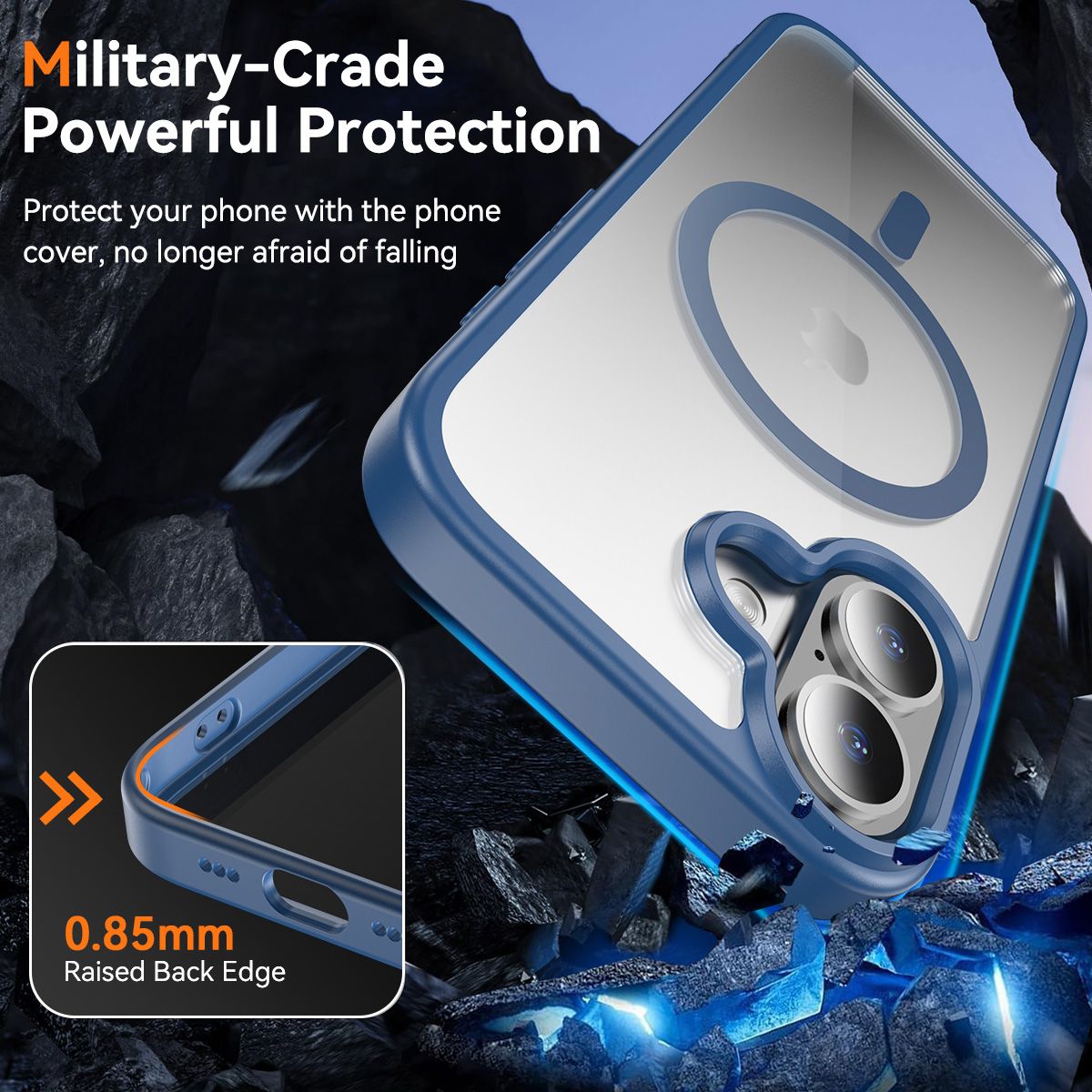 Pulse Prism Magsafe Clear Case with Camera Action Button — 7