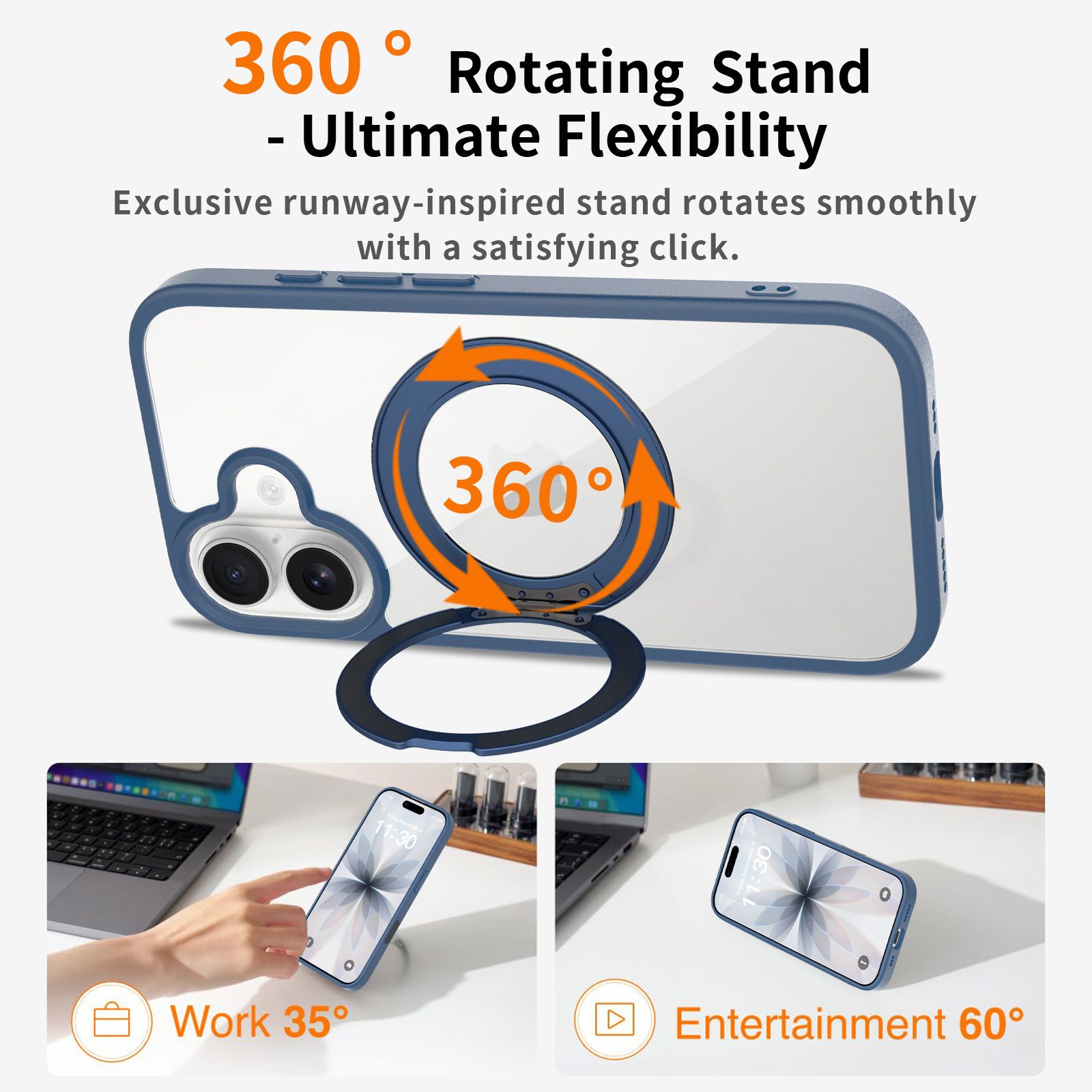 Pulse Prism Clear Case with Camera Action Button — 265