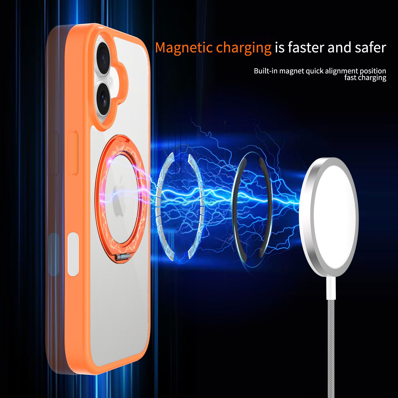 Pulse Prism Clear Case with Camera Action Button — 238