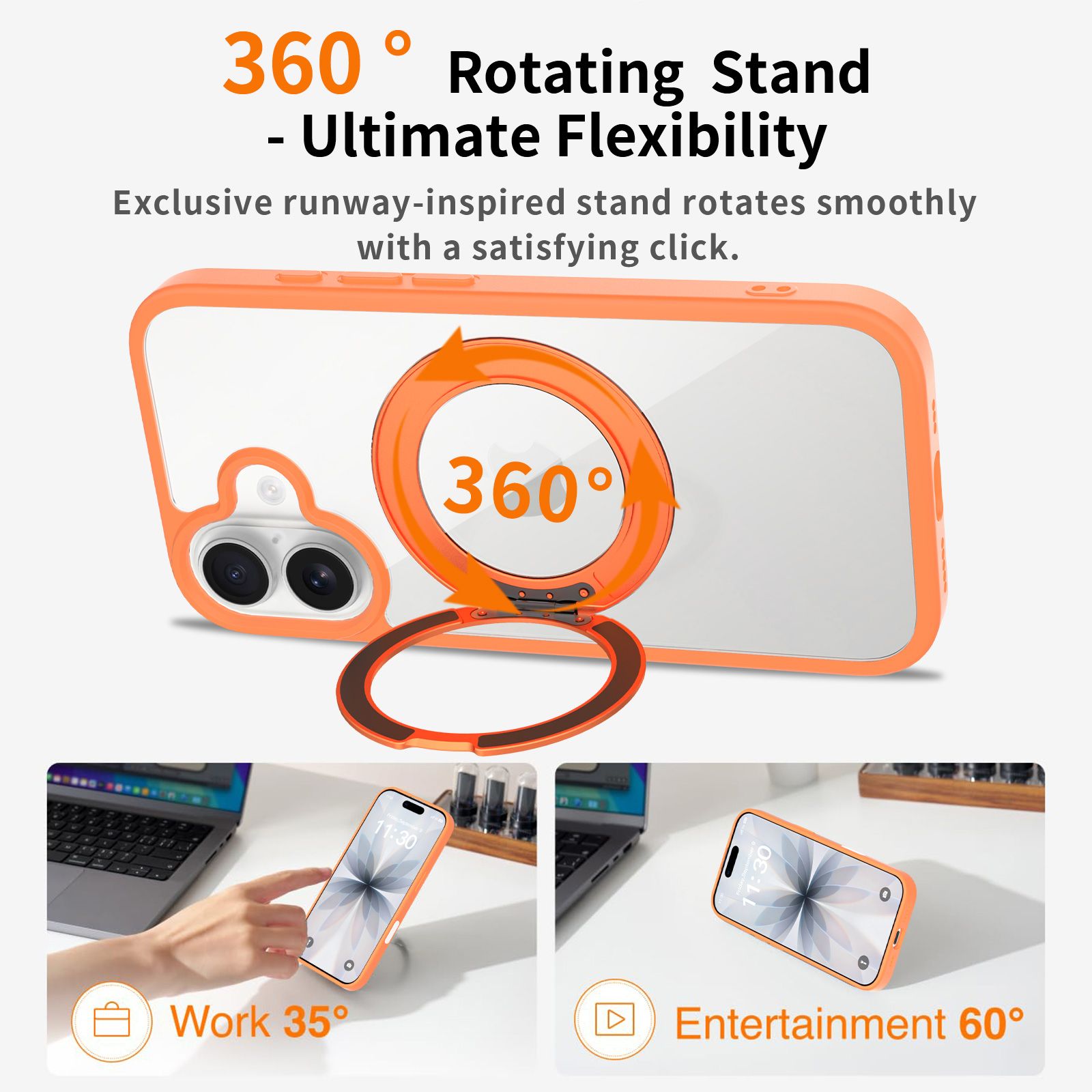 Pulse Prism Clear Case with Camera Action Button — 239