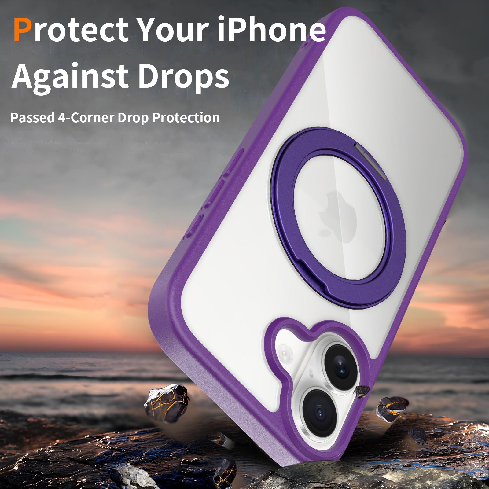 Pulse Prism Clear Case with Camera Action Button — 268