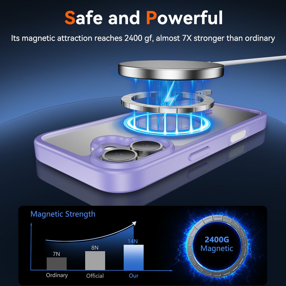 Pulse Prism Magsafe Clear Case with Camera Action Button — 13