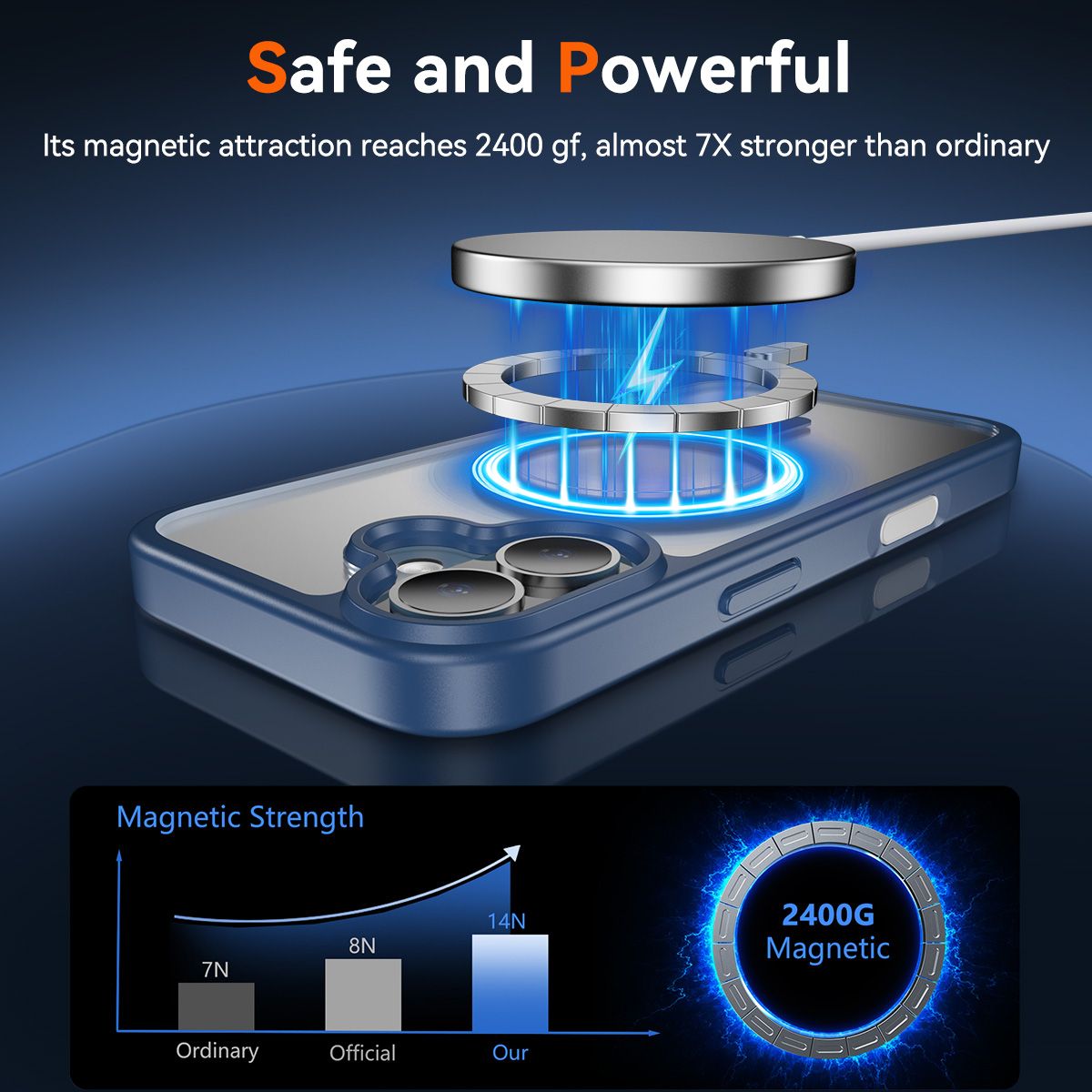 Pulse Prism Magsafe Clear Case with Camera Action Button — 14