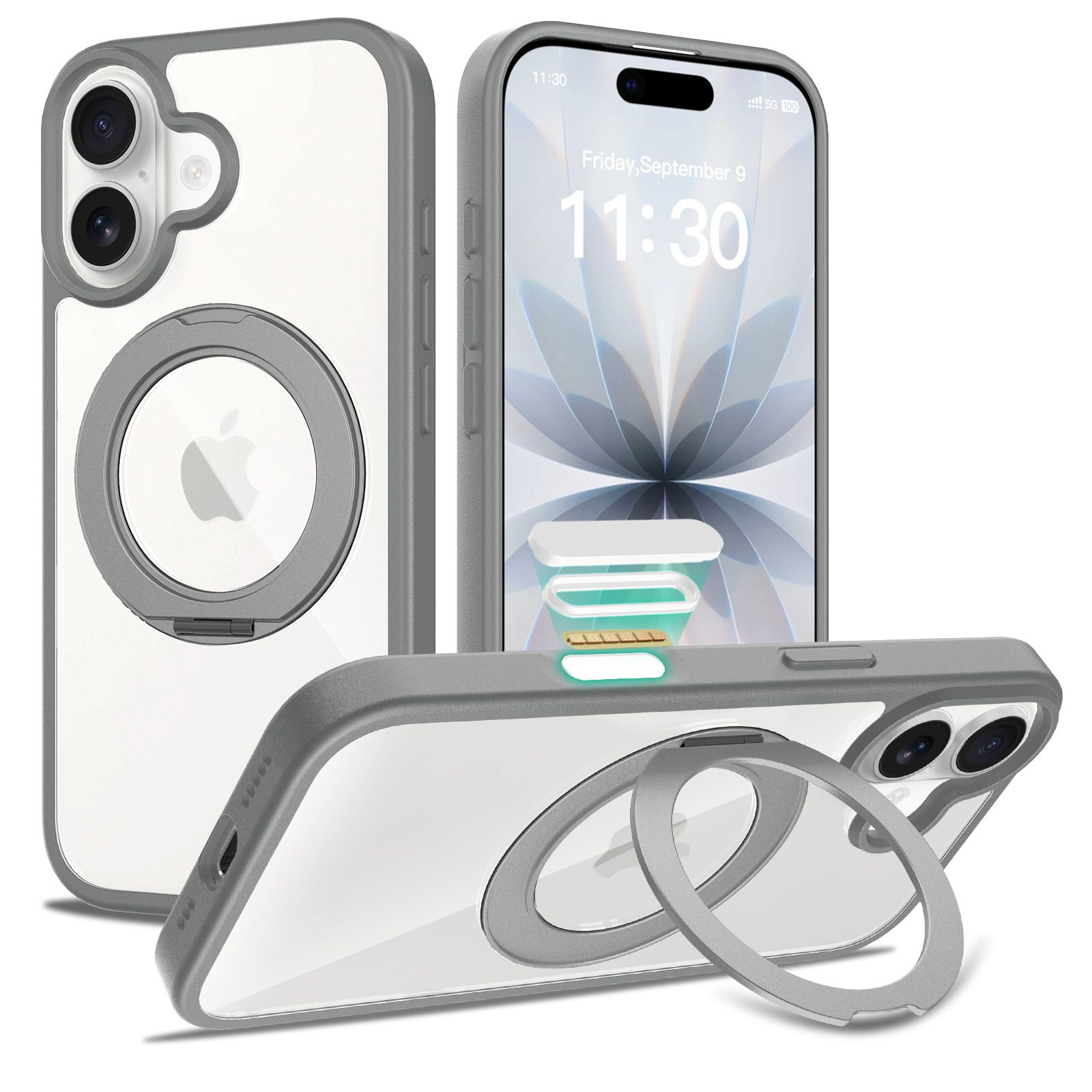 Pulse Prism Clear Case with Camera Action Button — 255