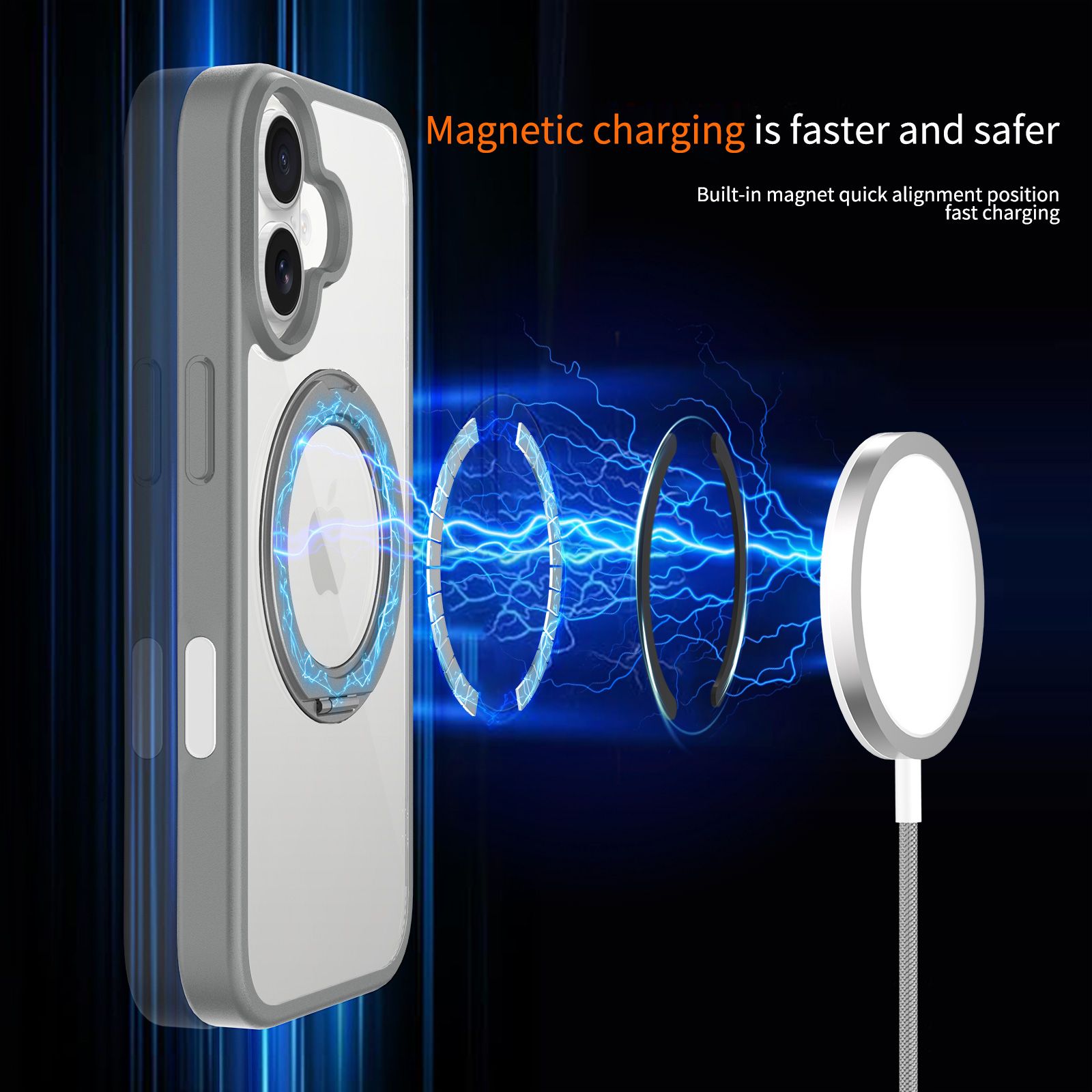 Pulse Prism Clear Case with Camera Action Button — 258