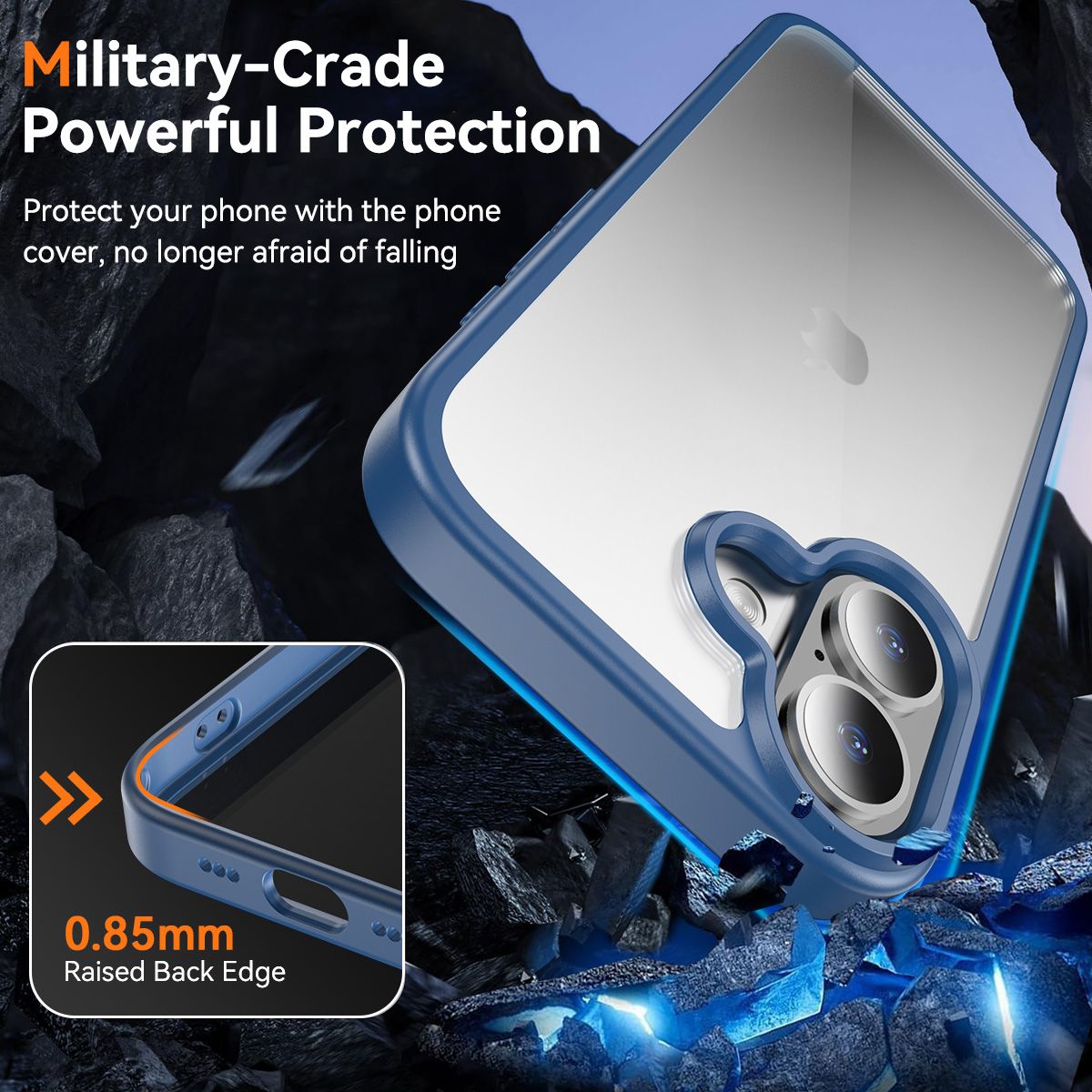 Pulse Prism Clear Case with Camera Action Button — 228