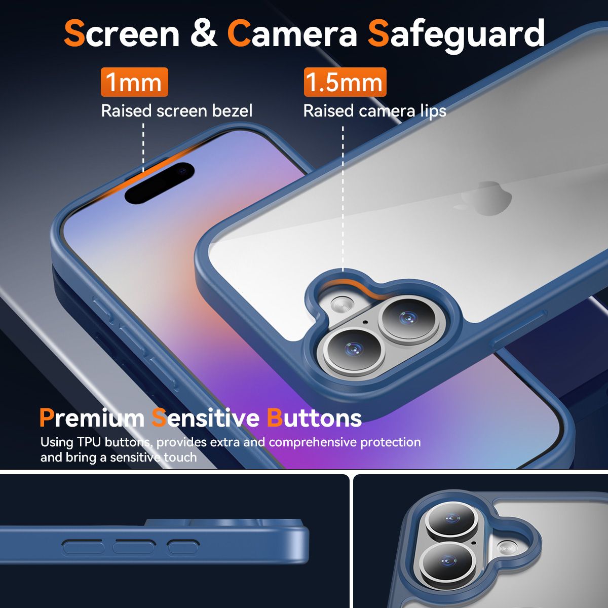 Pulse Prism Clear Case with Camera Action Button — 229