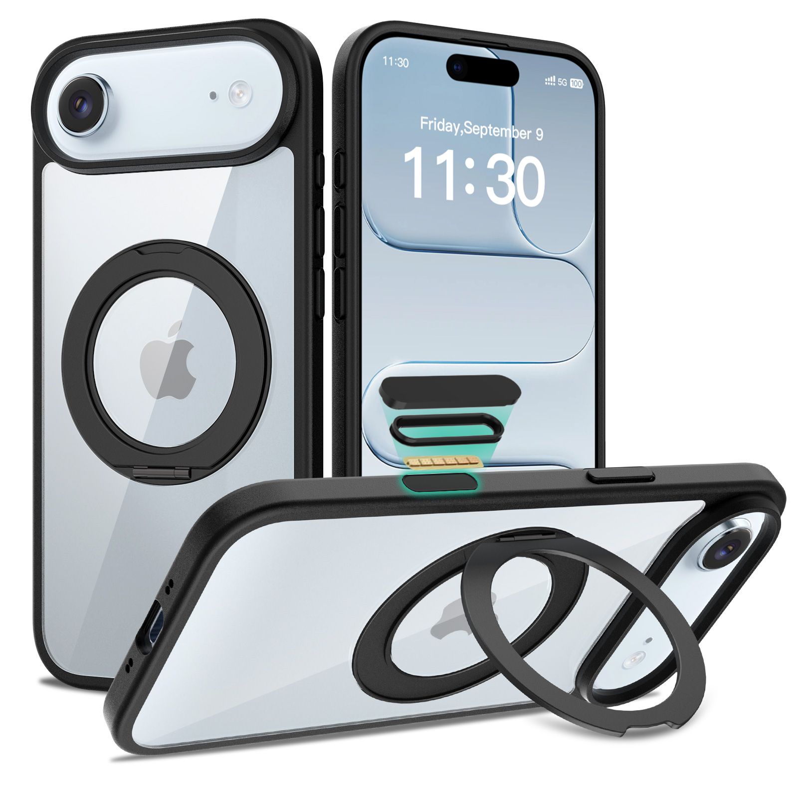Pulse Prism Clear Case with Camera Action Button — 405