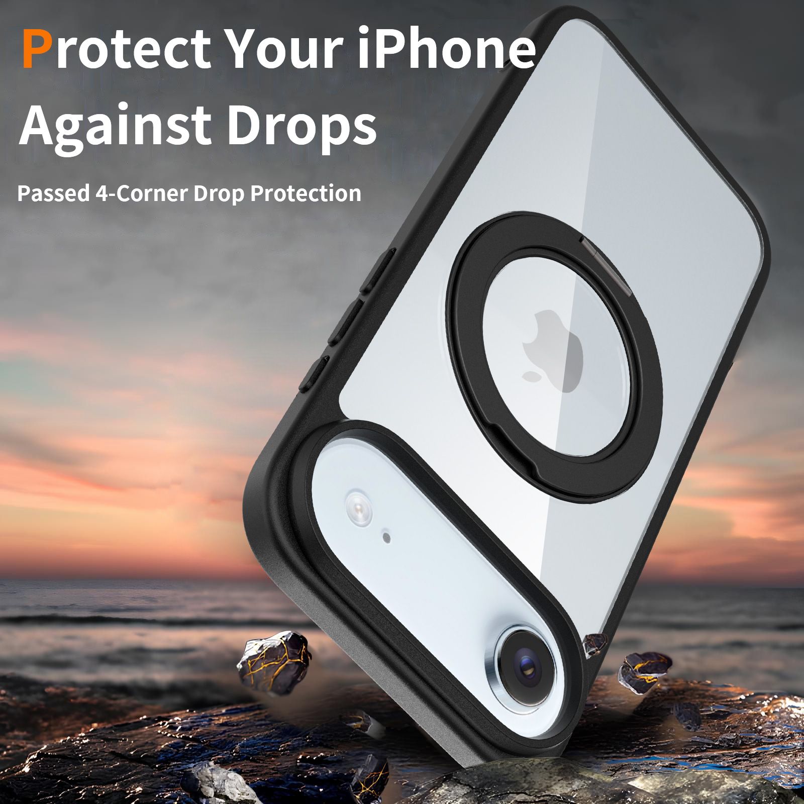 Pulse Prism Clear Case with Camera Action Button — 406