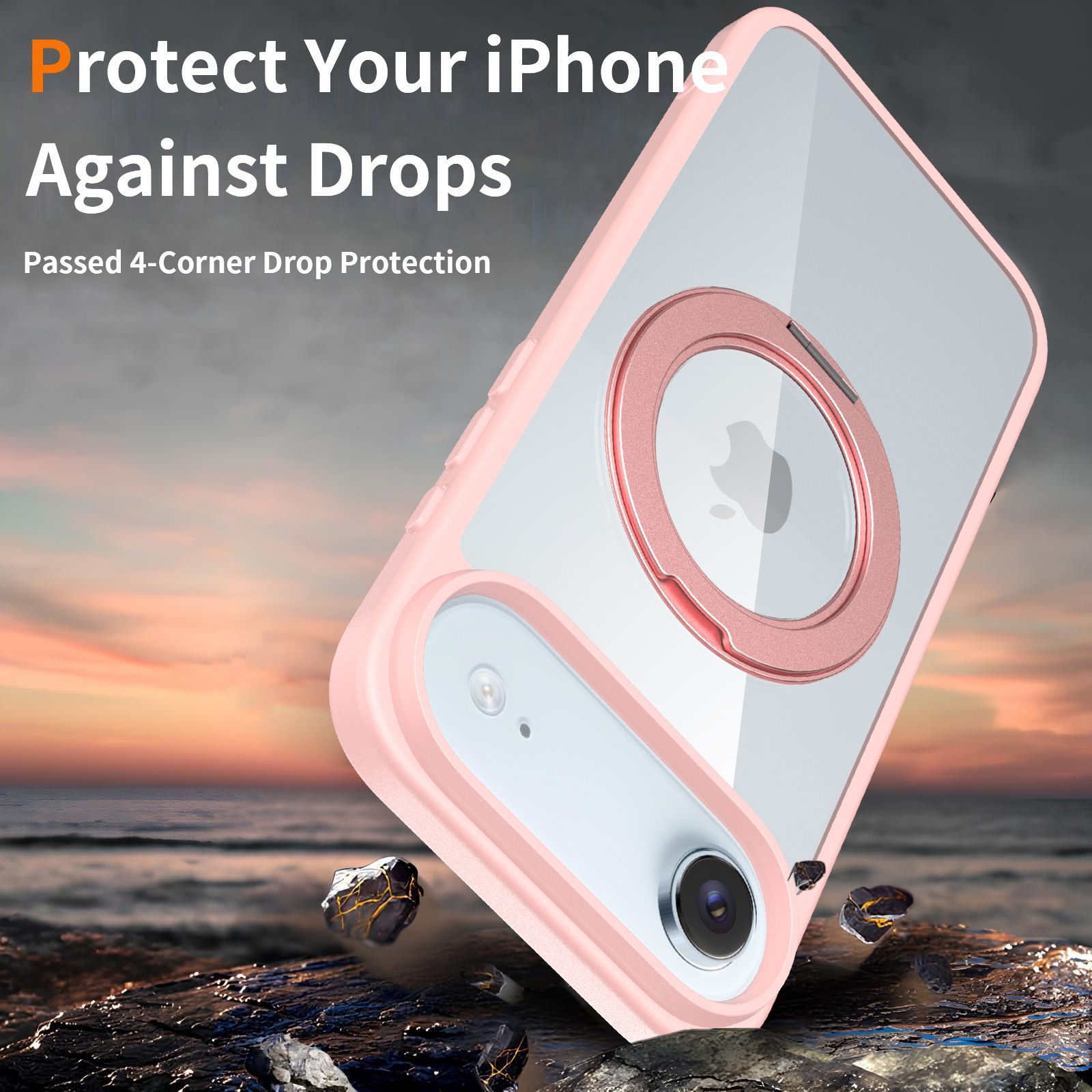 Pulse Prism Clear Case with Camera Action Button — 376