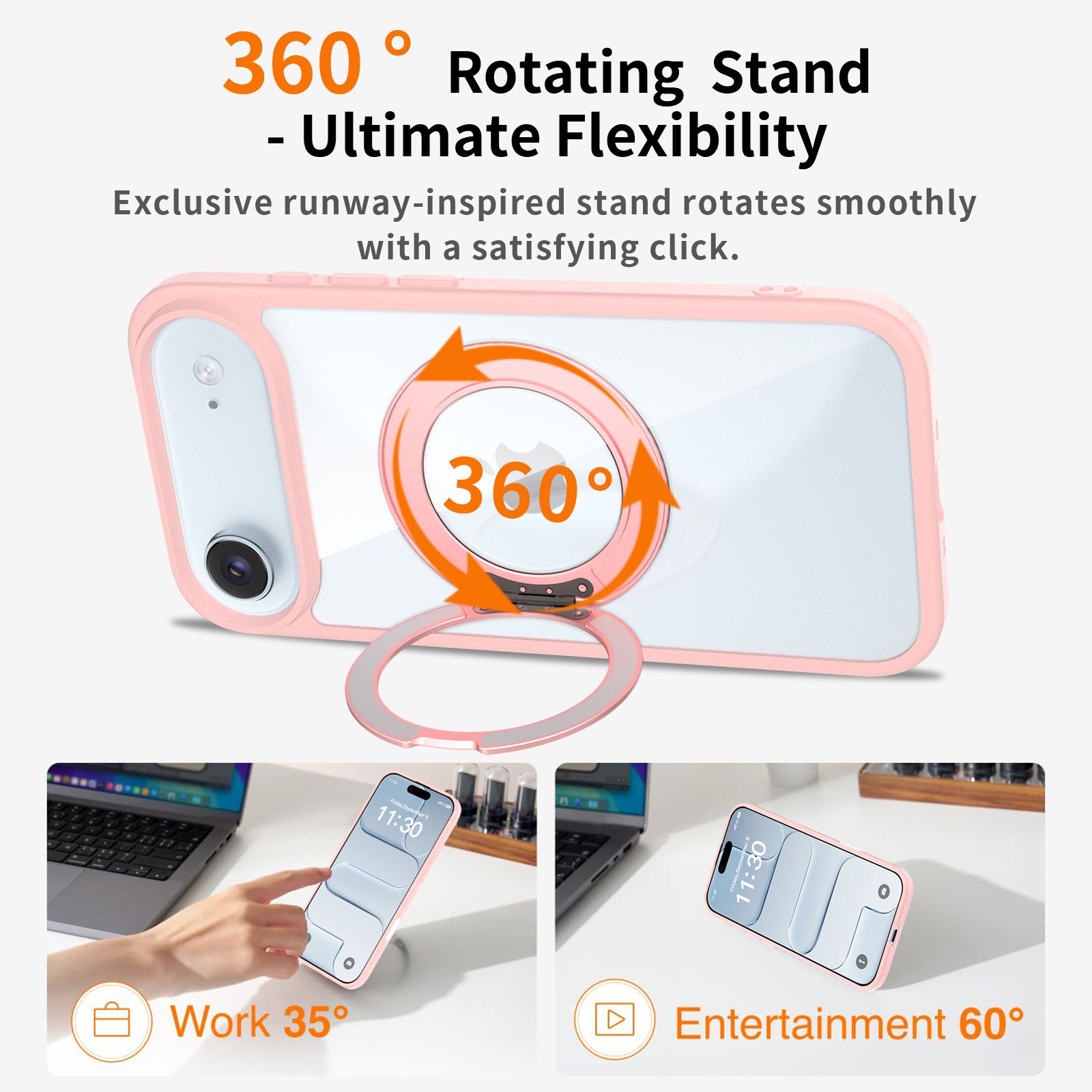Pulse Prism Clear Case with Camera Action Button — 379