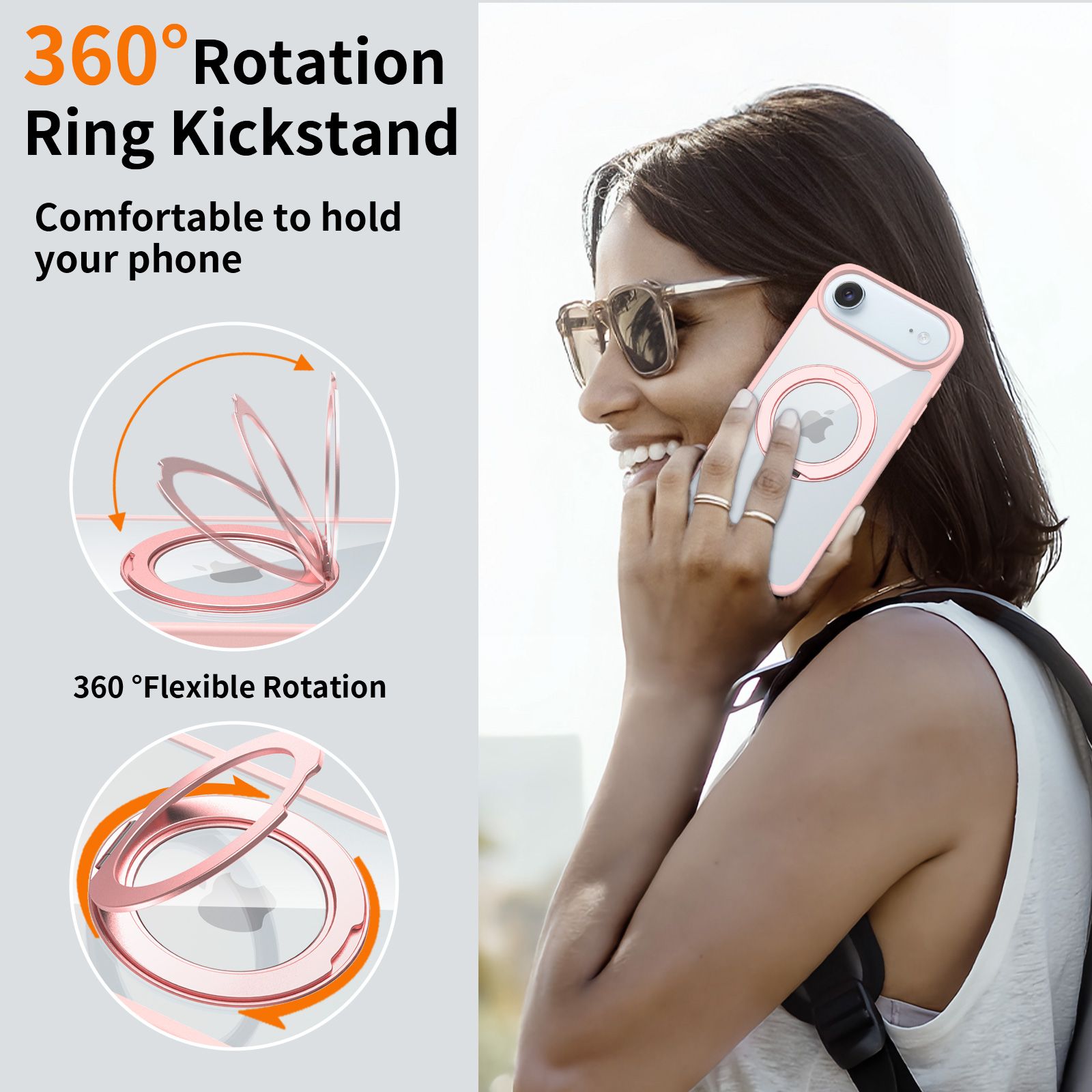 Pulse Prism Clear Case with Camera Action Button — 380
