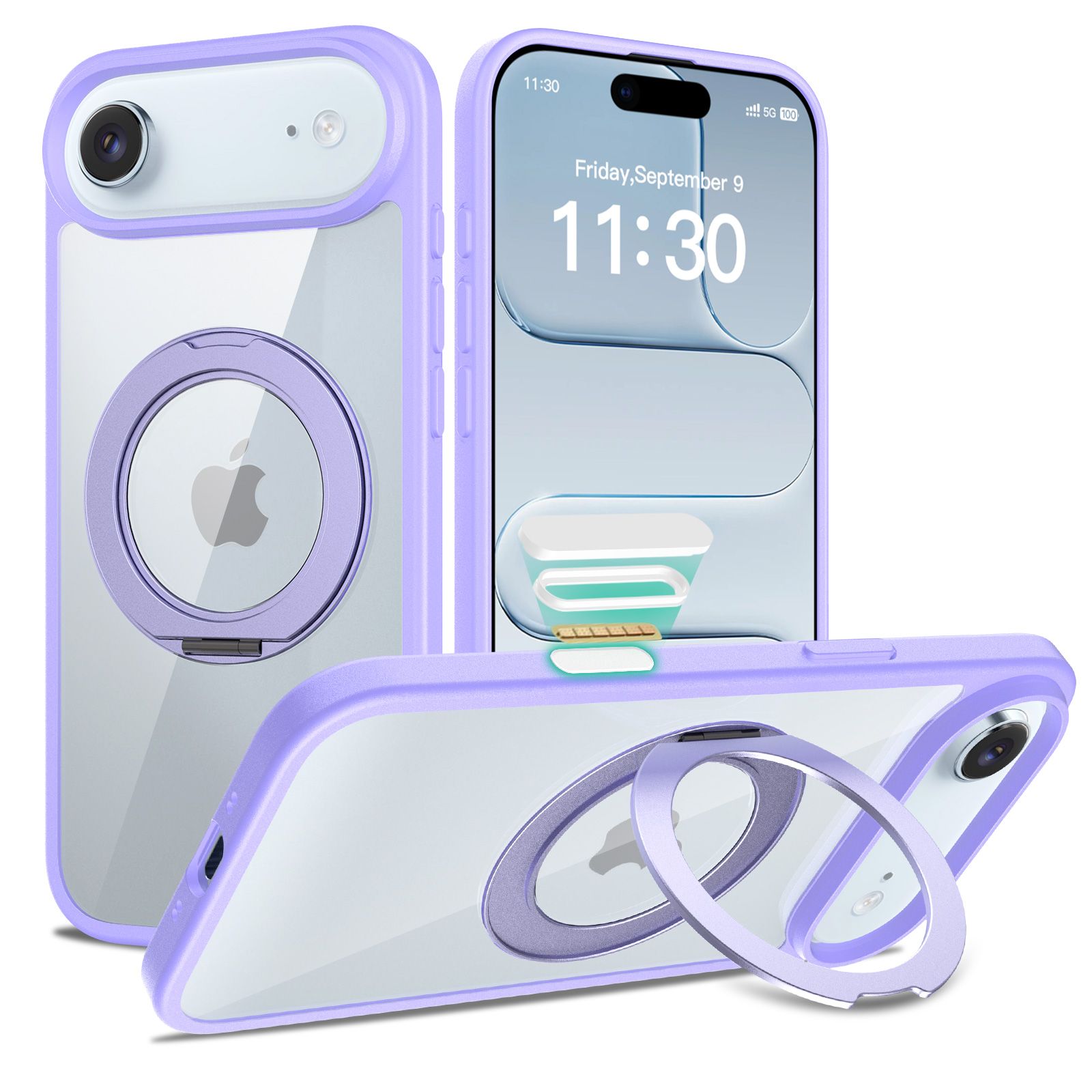Pulse Prism Clear Case with Camera Action Button — 381
