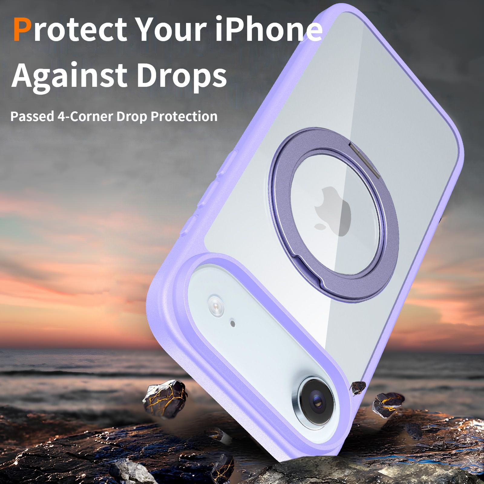 Pulse Prism Clear Case with Camera Action Button — 382