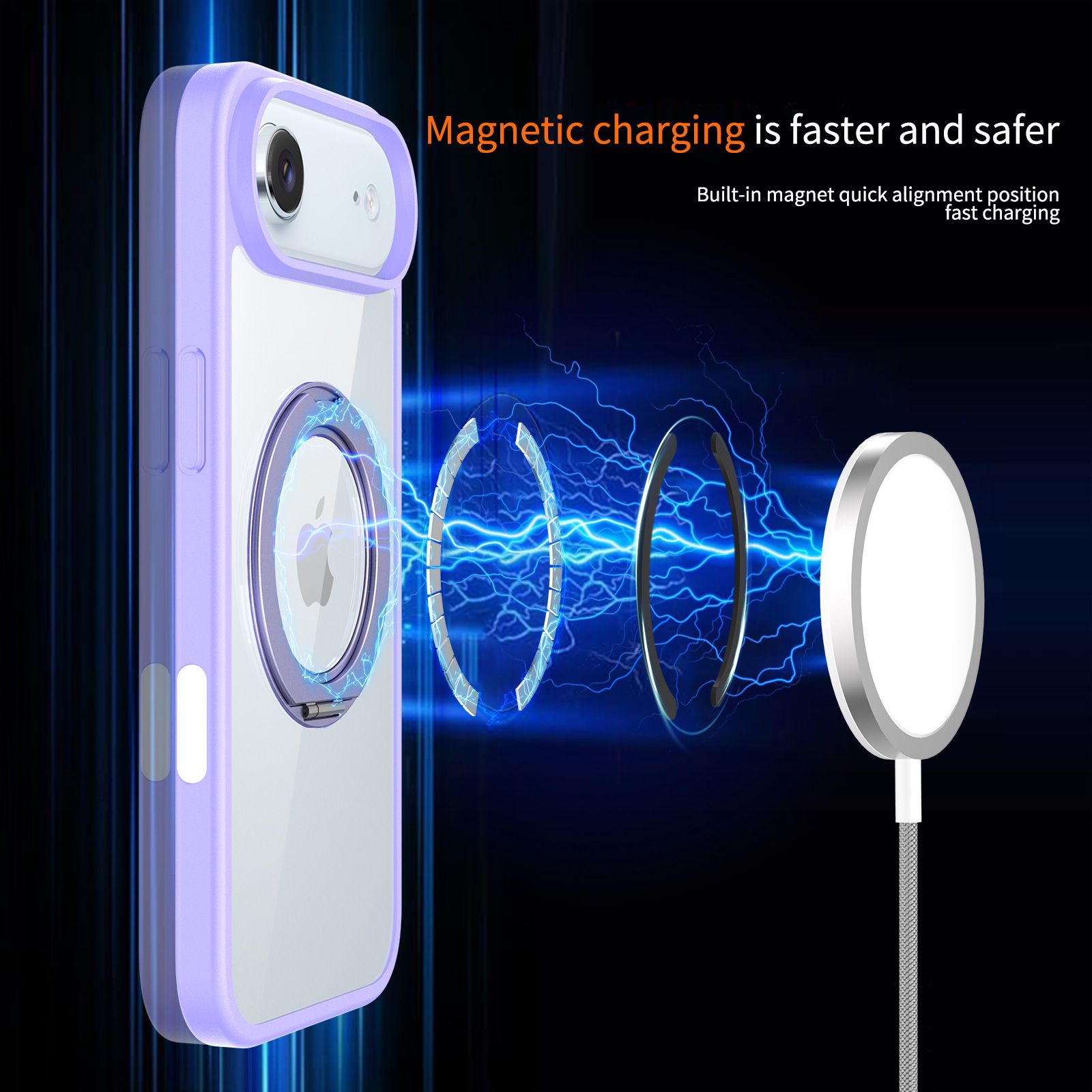 Pulse Prism Clear Case with Camera Action Button — 384