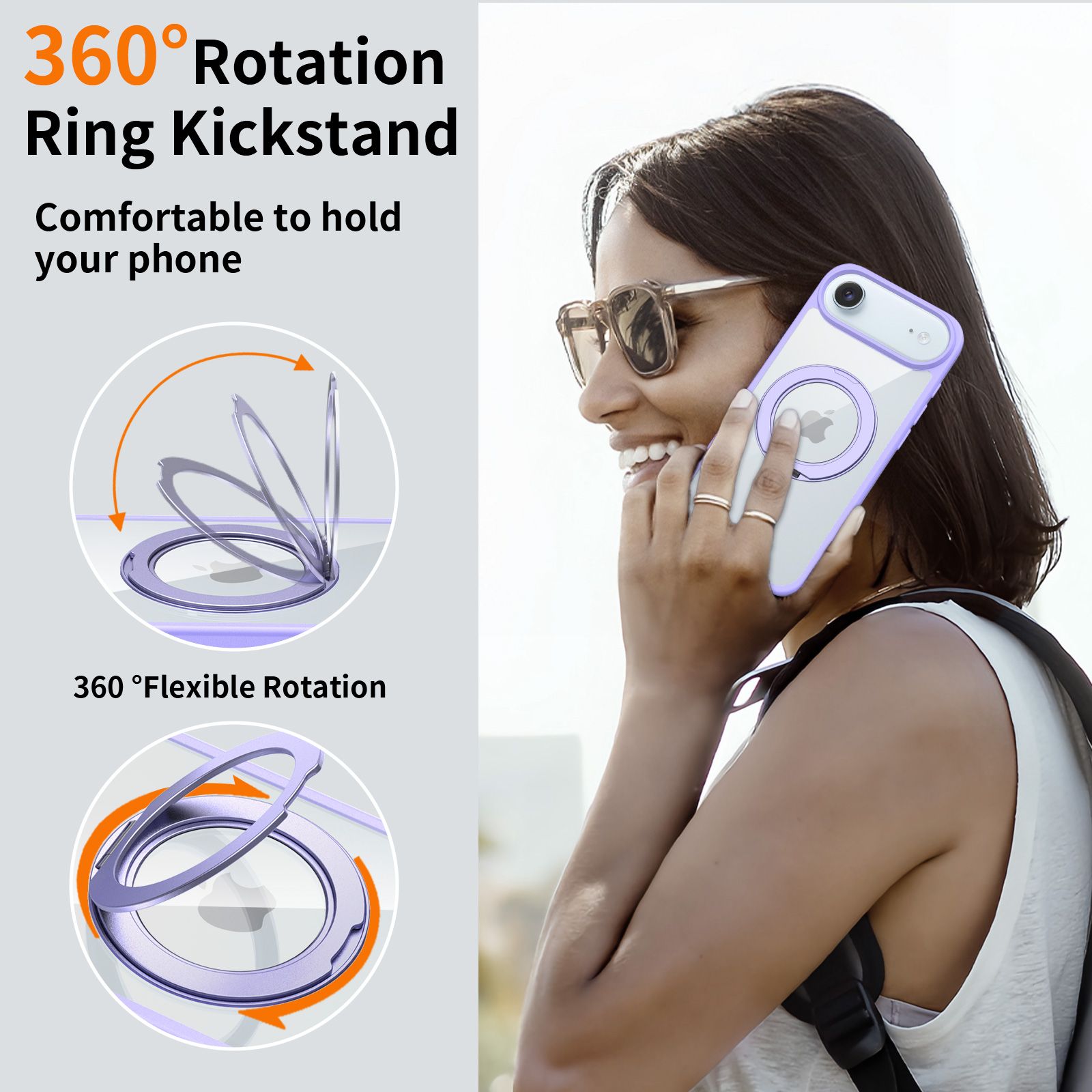 Pulse Prism Clear Case with Camera Action Button — 386