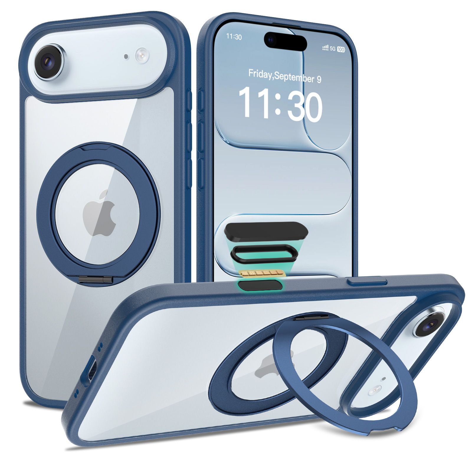 Pulse Prism Clear Case with Camera Action Button — 393