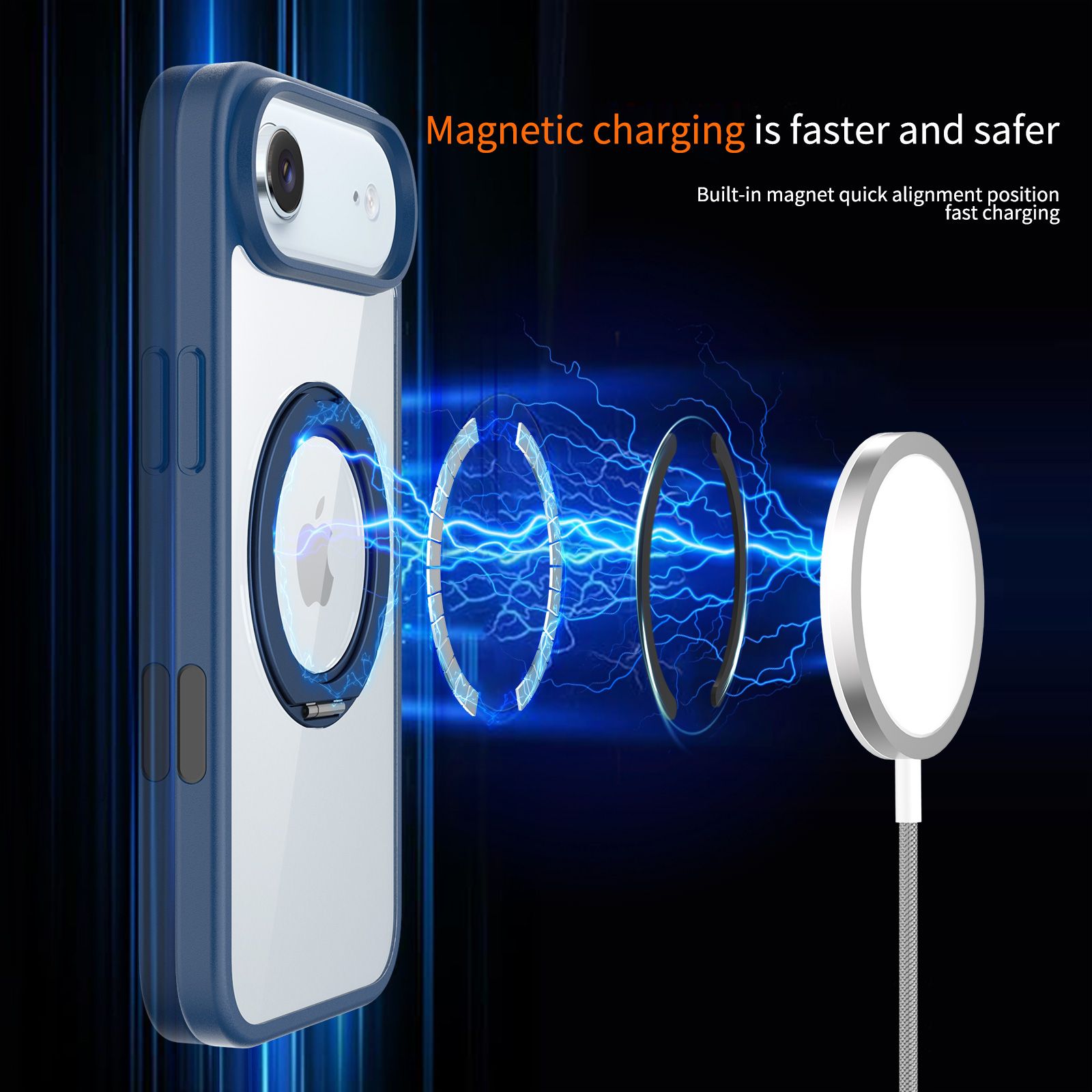 Pulse Prism Clear Case with Camera Action Button — 396