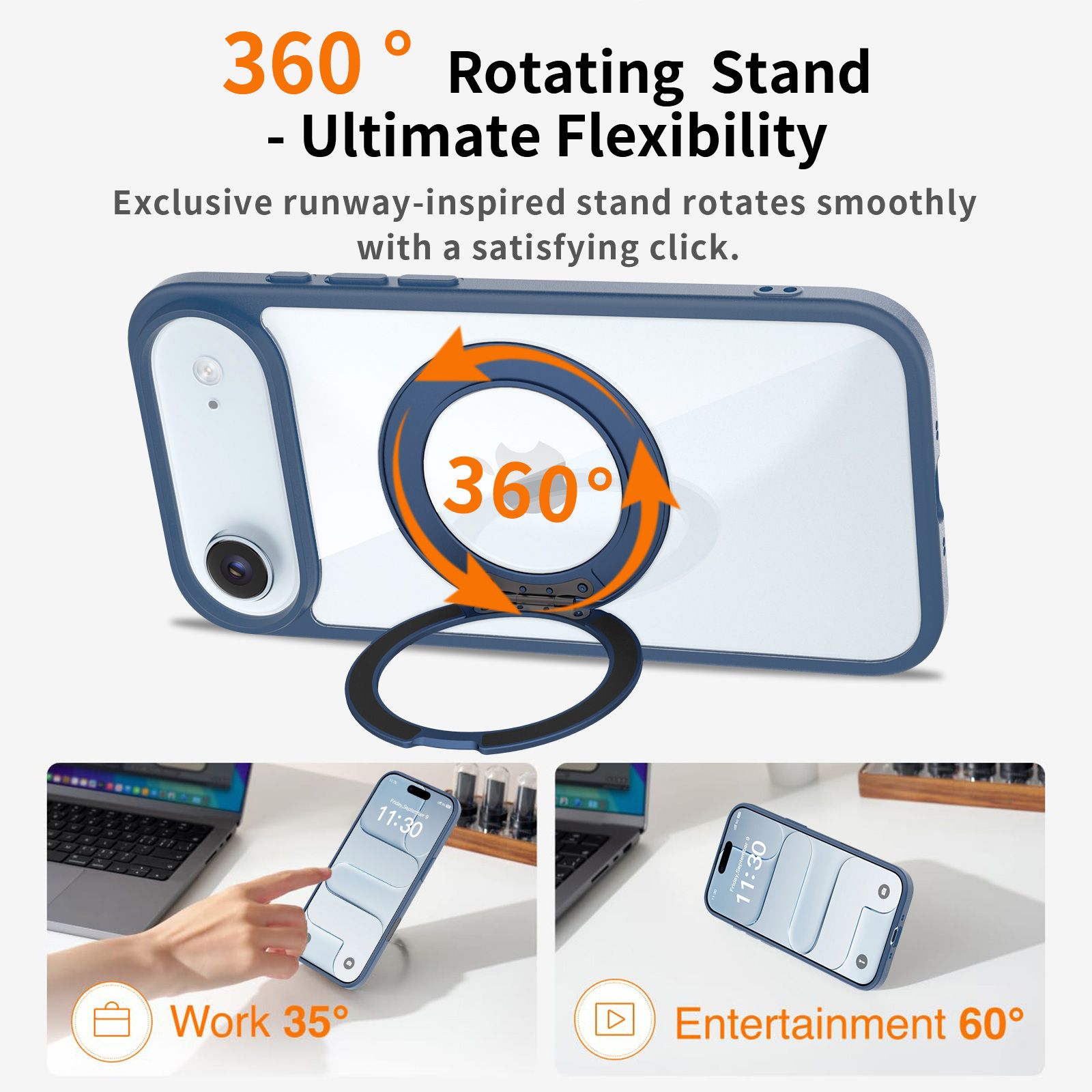 Pulse Prism Clear Case with Camera Action Button — 397