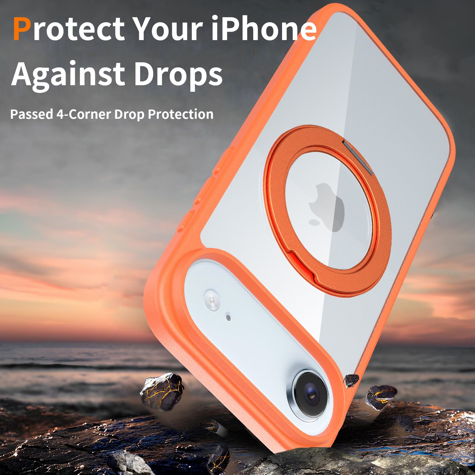 Pulse Prism Clear Case with Camera Action Button — 368