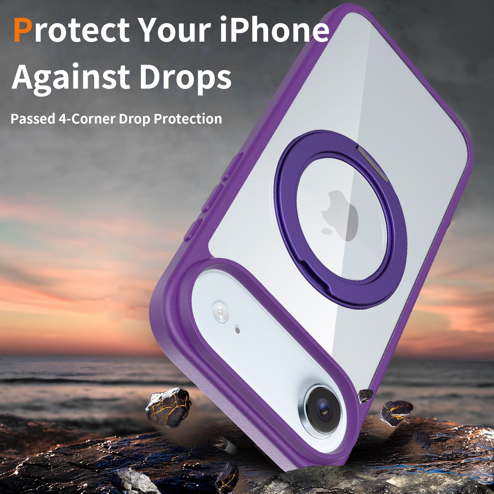 Pulse Prism Clear Case with Camera Action Button — 400