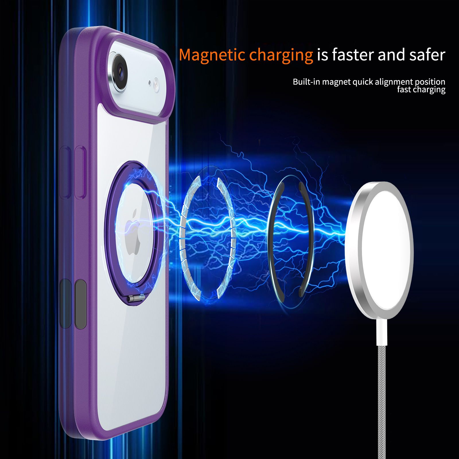 Pulse Prism Clear Case with Camera Action Button — 402
