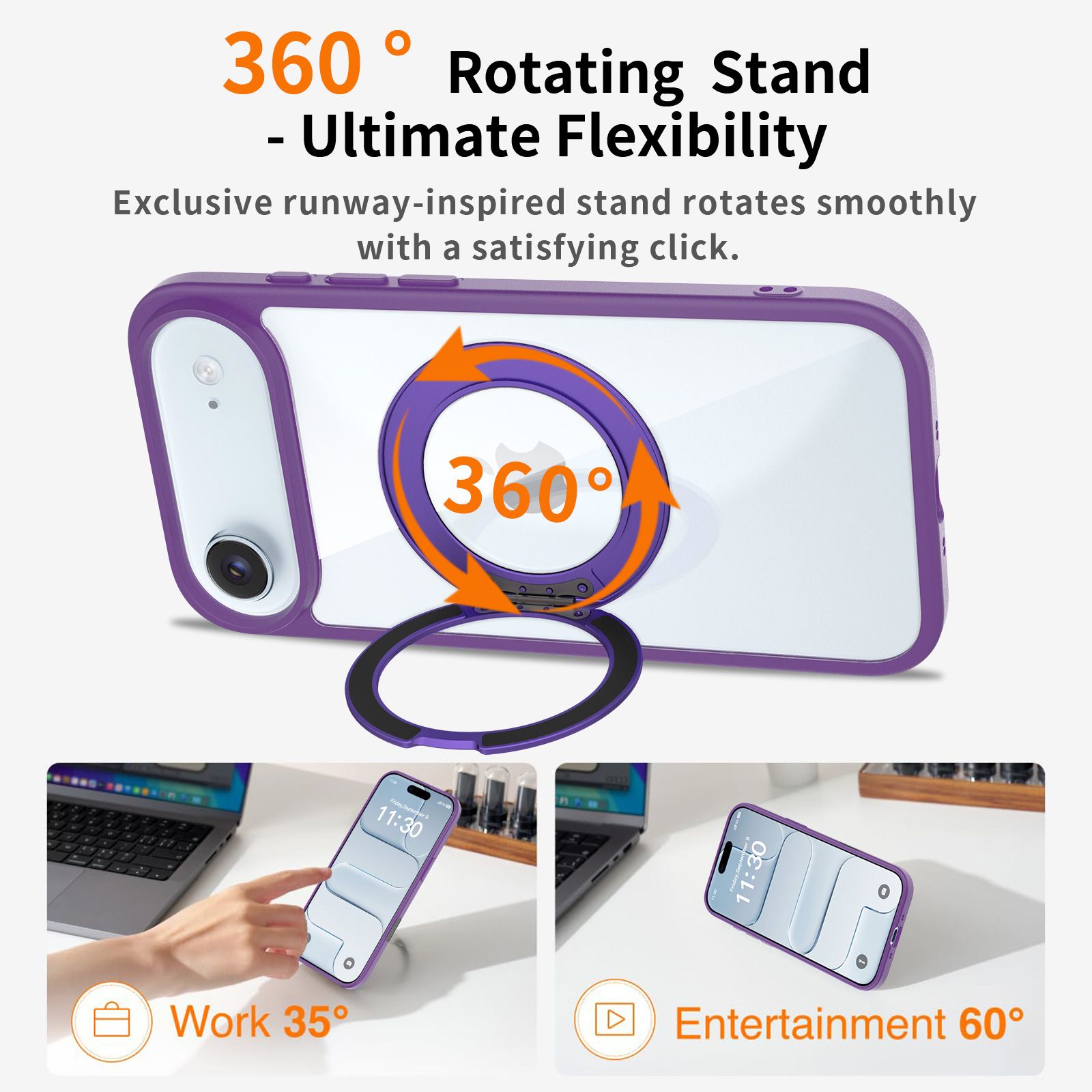 Pulse Prism Clear Case with Camera Action Button — 403