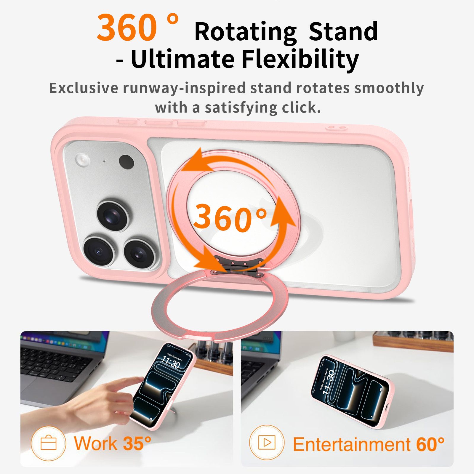 Pulse Prism Clear Case with Camera Action Button — 291