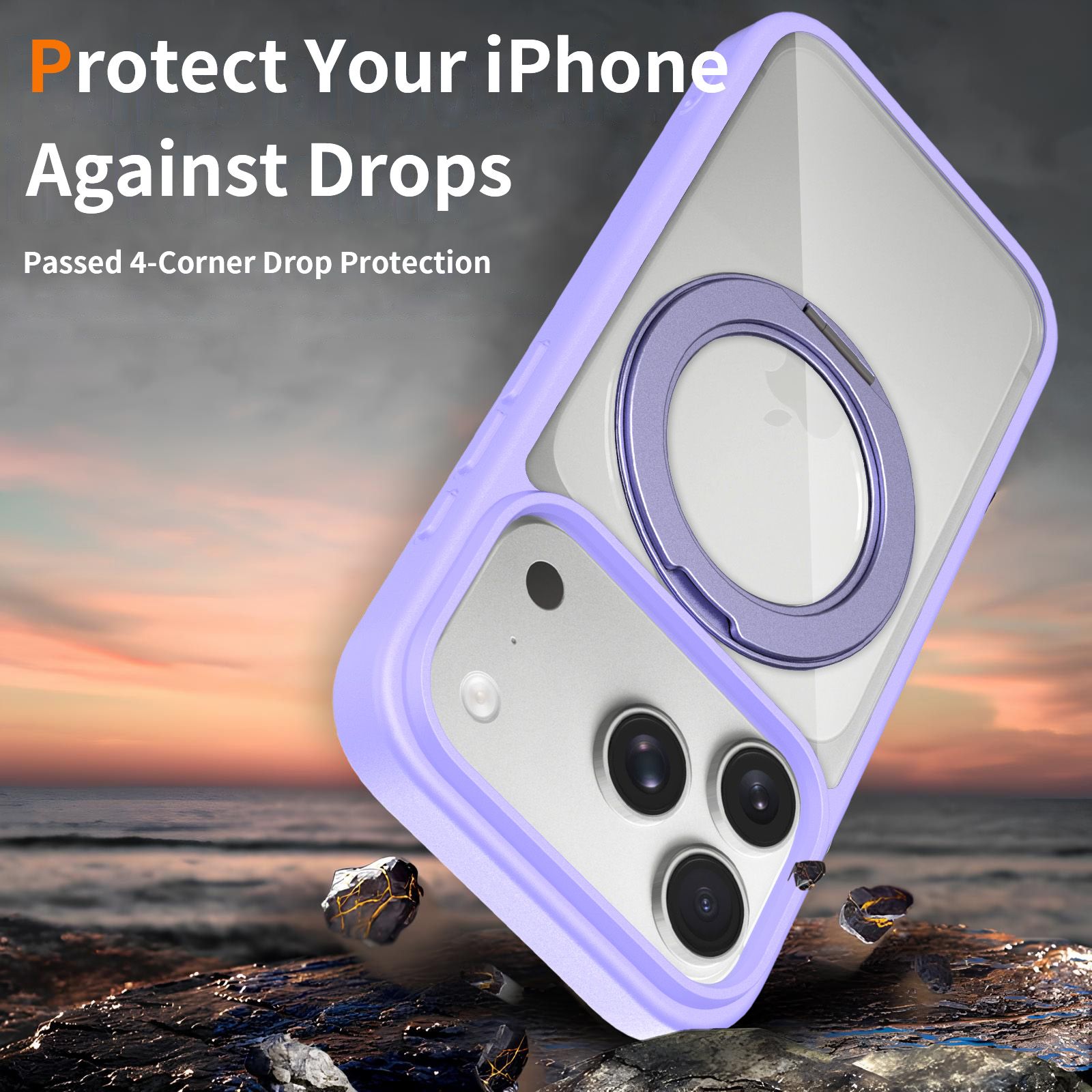 Pulse Prism Clear Case with Camera Action Button — 294