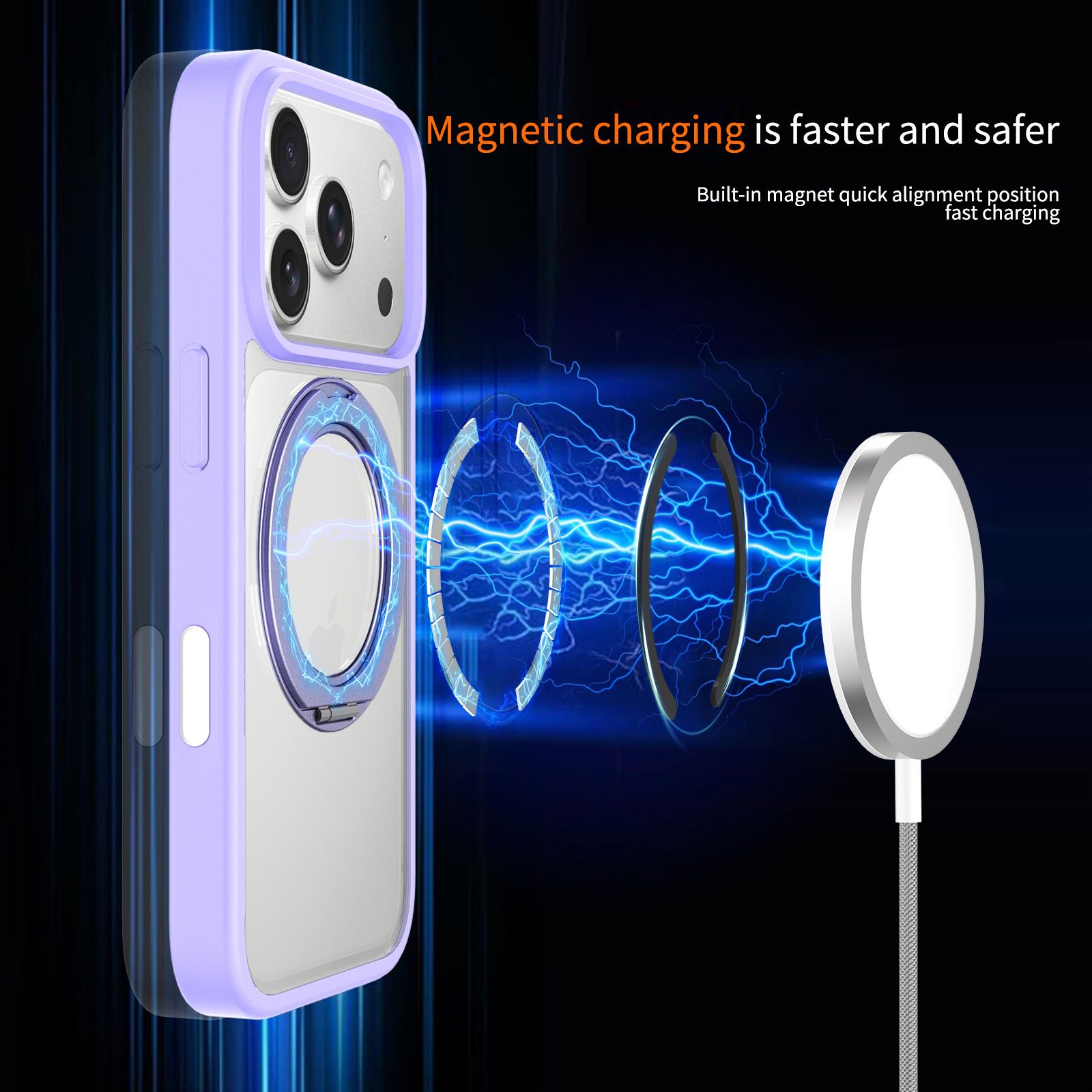 Pulse Prism Clear Case with Camera Action Button — 296