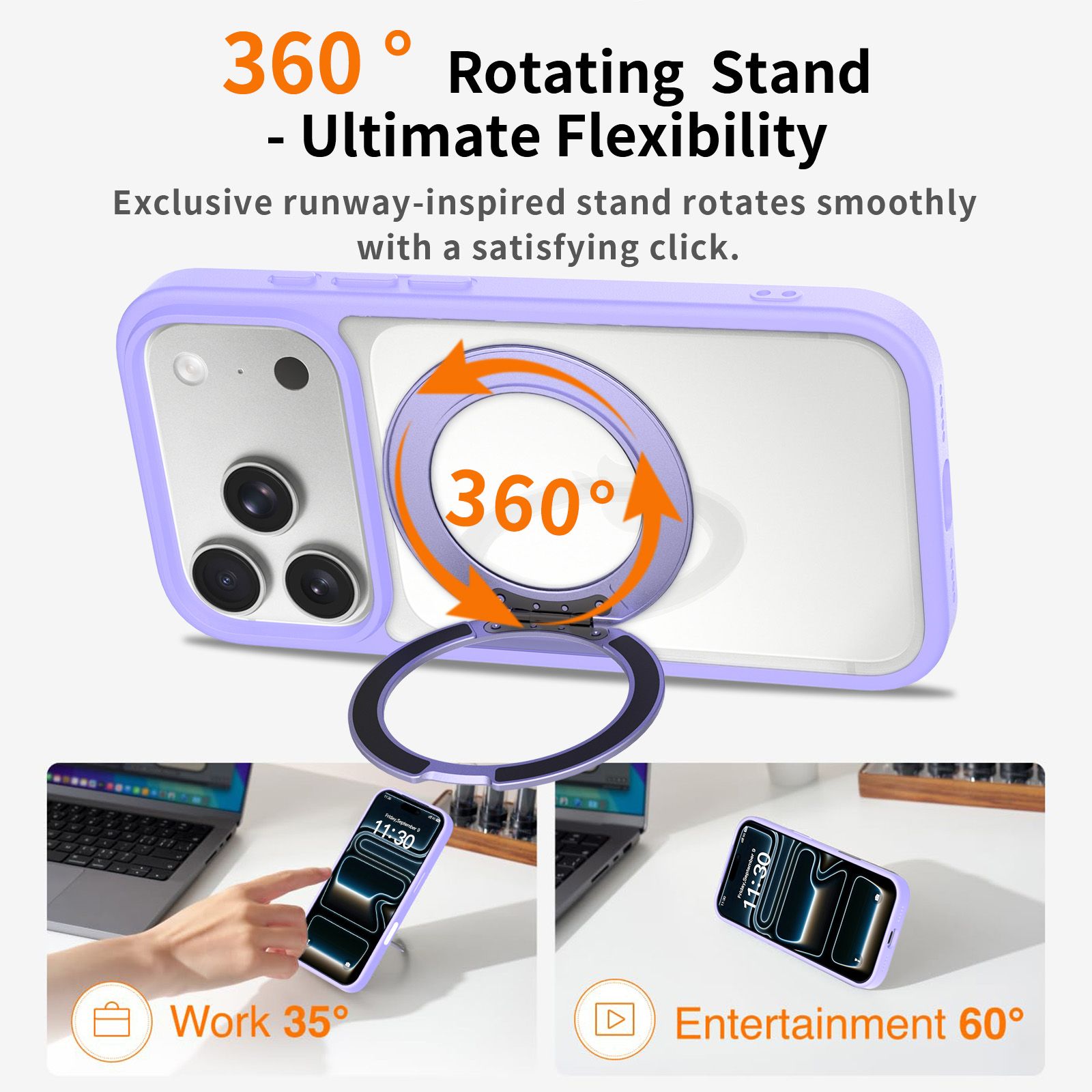 Pulse Prism Clear Case with Camera Action Button — 297
