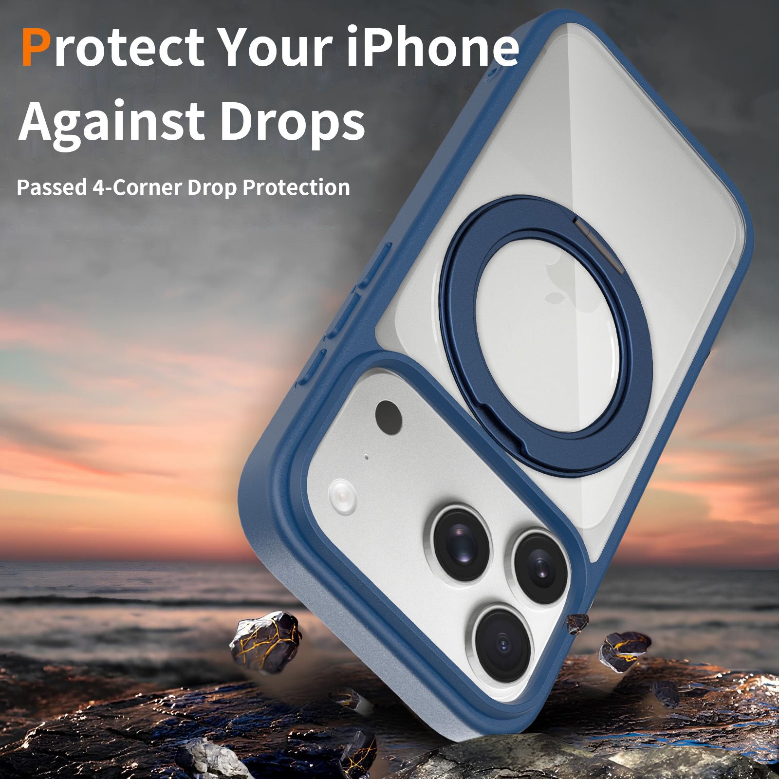 Pulse Prism Clear Case with Camera Action Button — 306