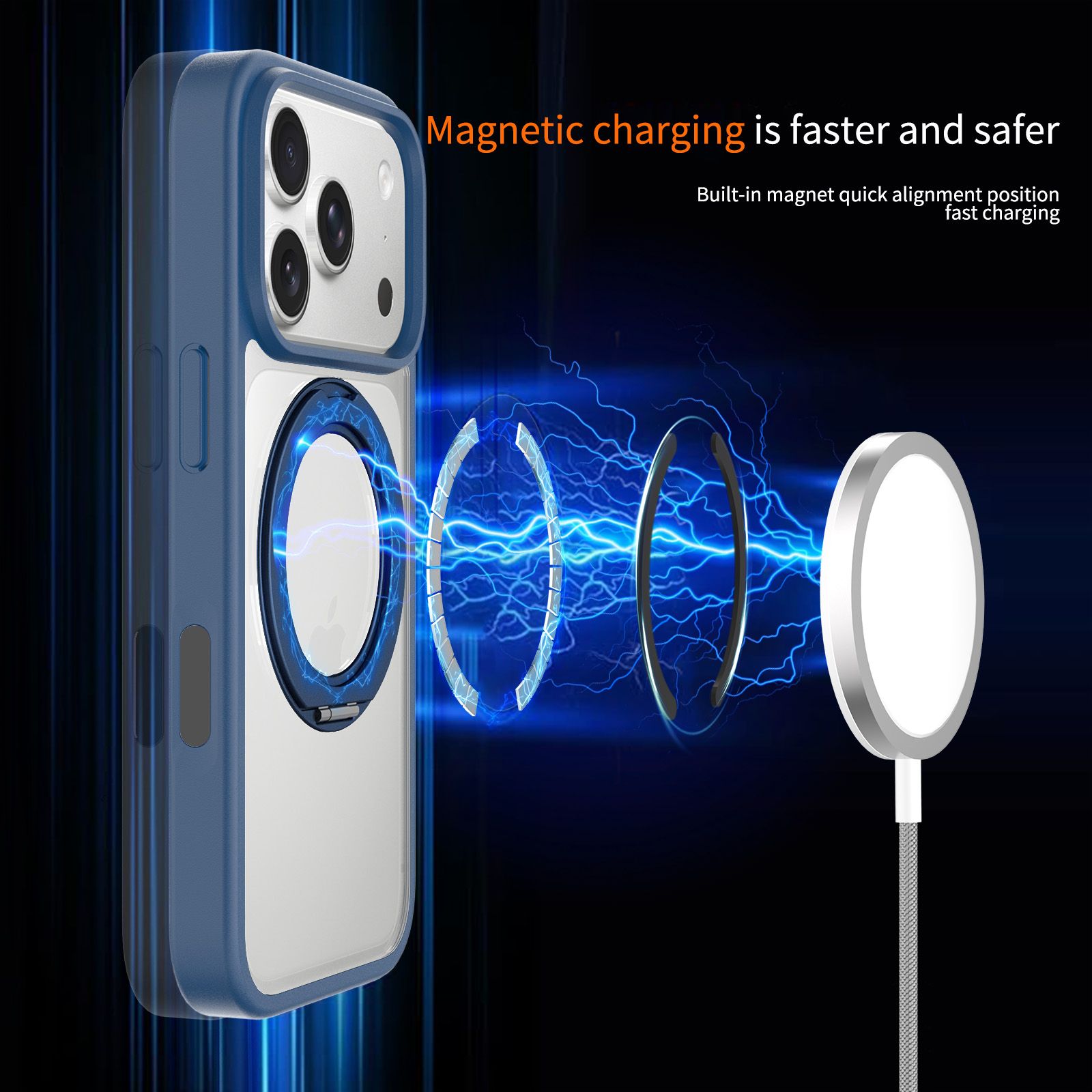 Pulse Prism Clear Case with Camera Action Button — 308