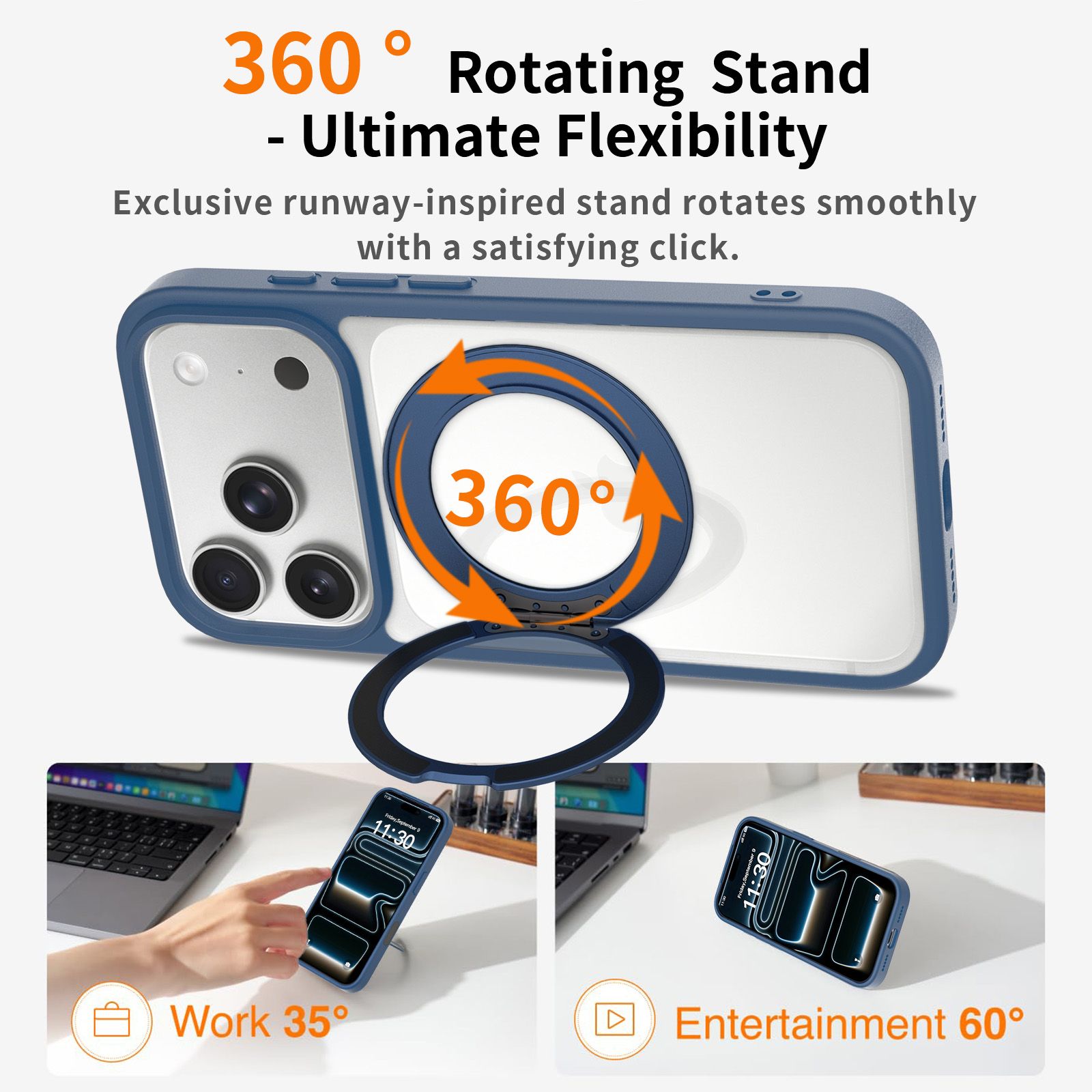 Pulse Prism Clear Case with Camera Action Button — 309