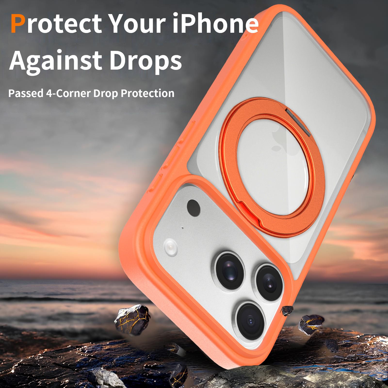 Pulse Prism Clear Case with Camera Action Button — 280