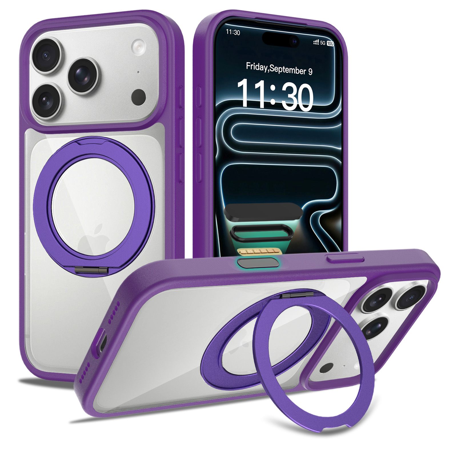 Pulse Prism Clear Case with Camera Action Button — 311