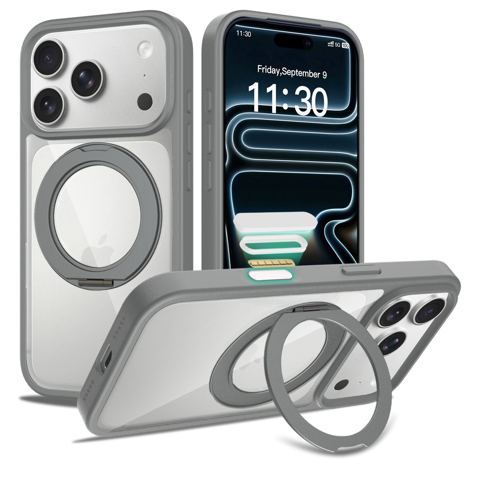 Pulse Prism Clear Case with Camera Action Button — 299