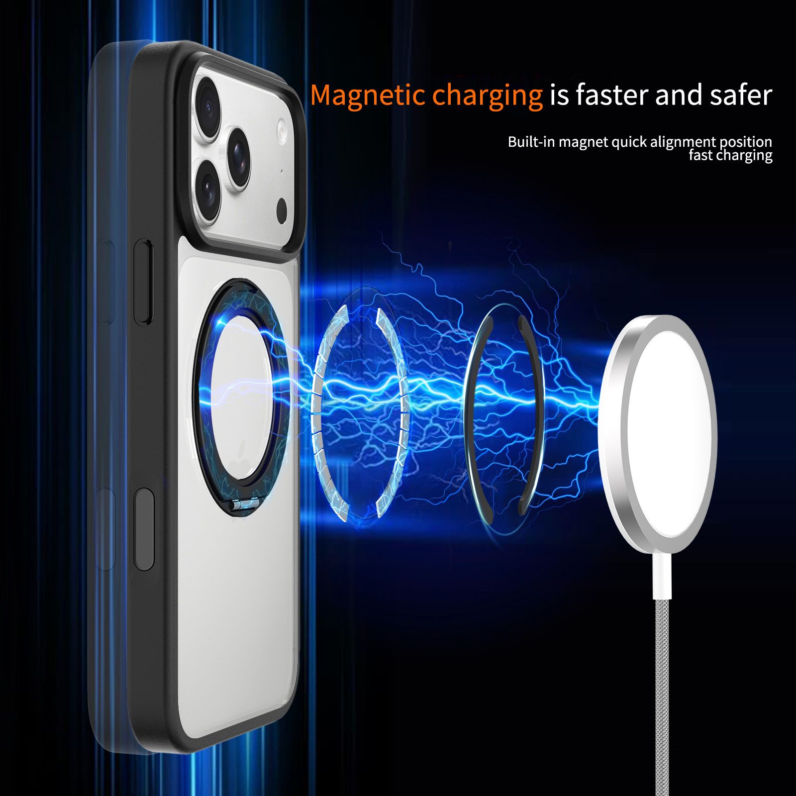Pulse Prism Clear Case with Camera Action Button — 364