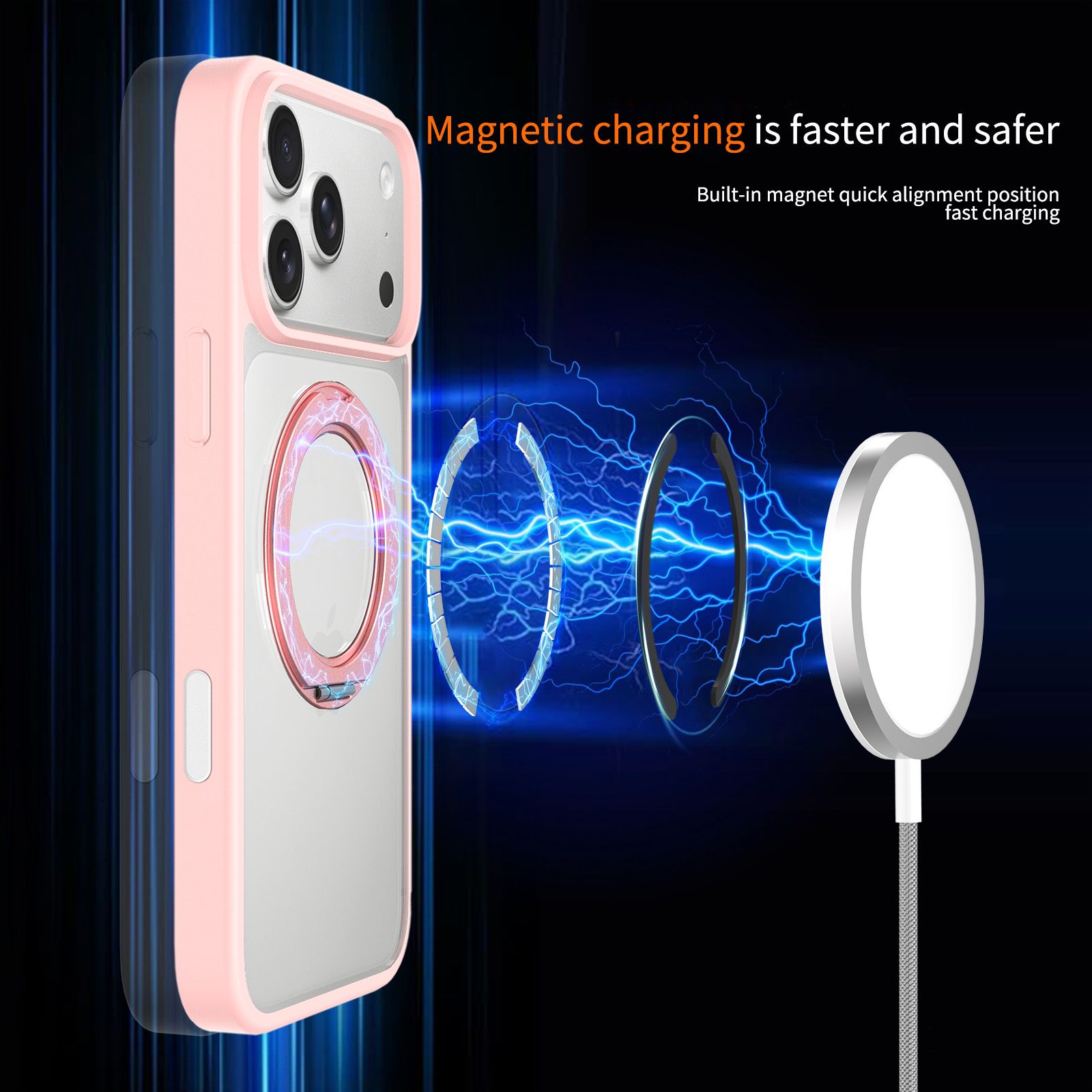 Pulse Prism Clear Case with Camera Action Button — 334