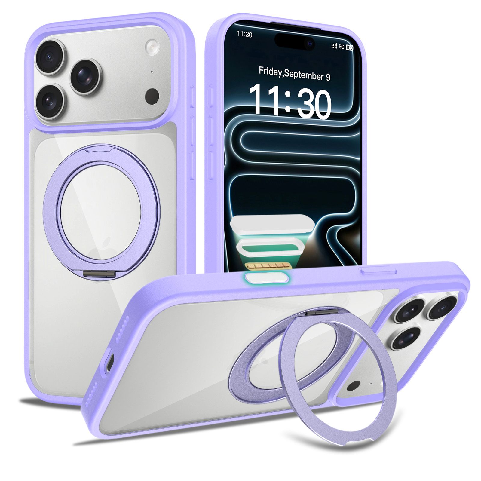 Pulse Prism Clear Case with Camera Action Button — 337