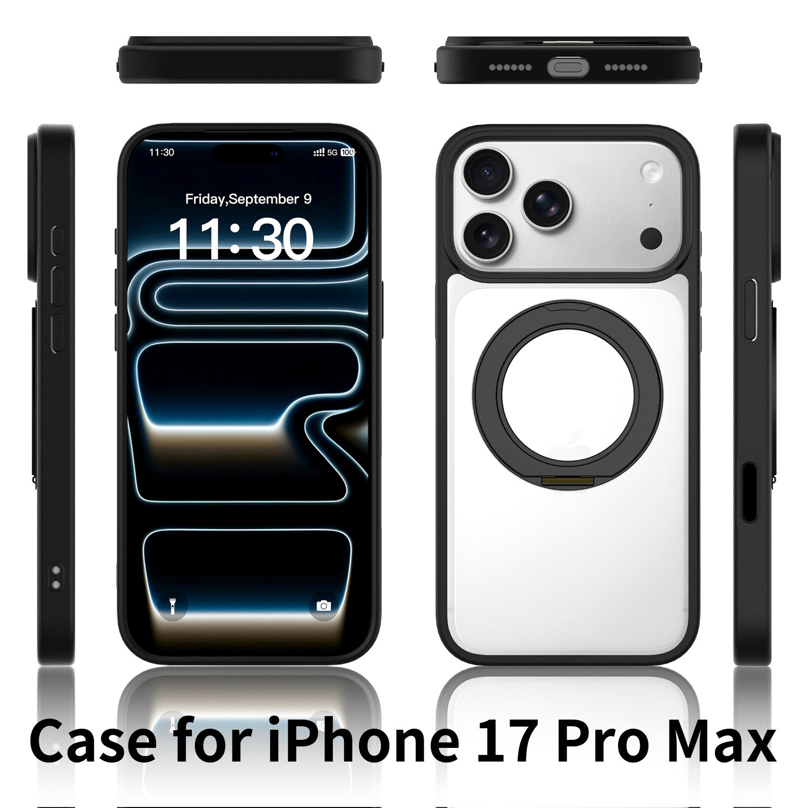 Pulse Prism Clear Case with Camera Action Button — 330