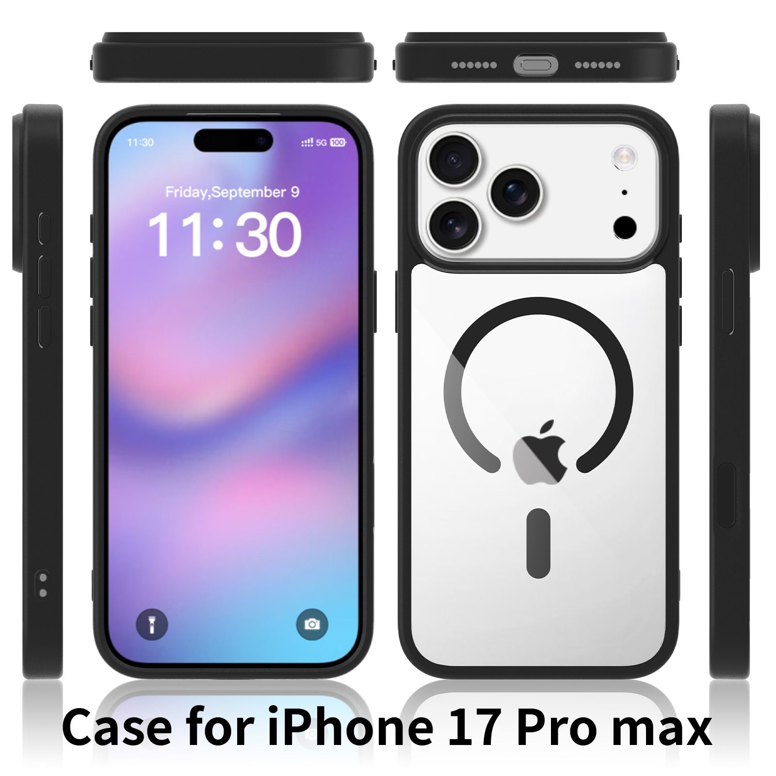 Pulse Prism Magsafe Clear Case with Camera Action Button