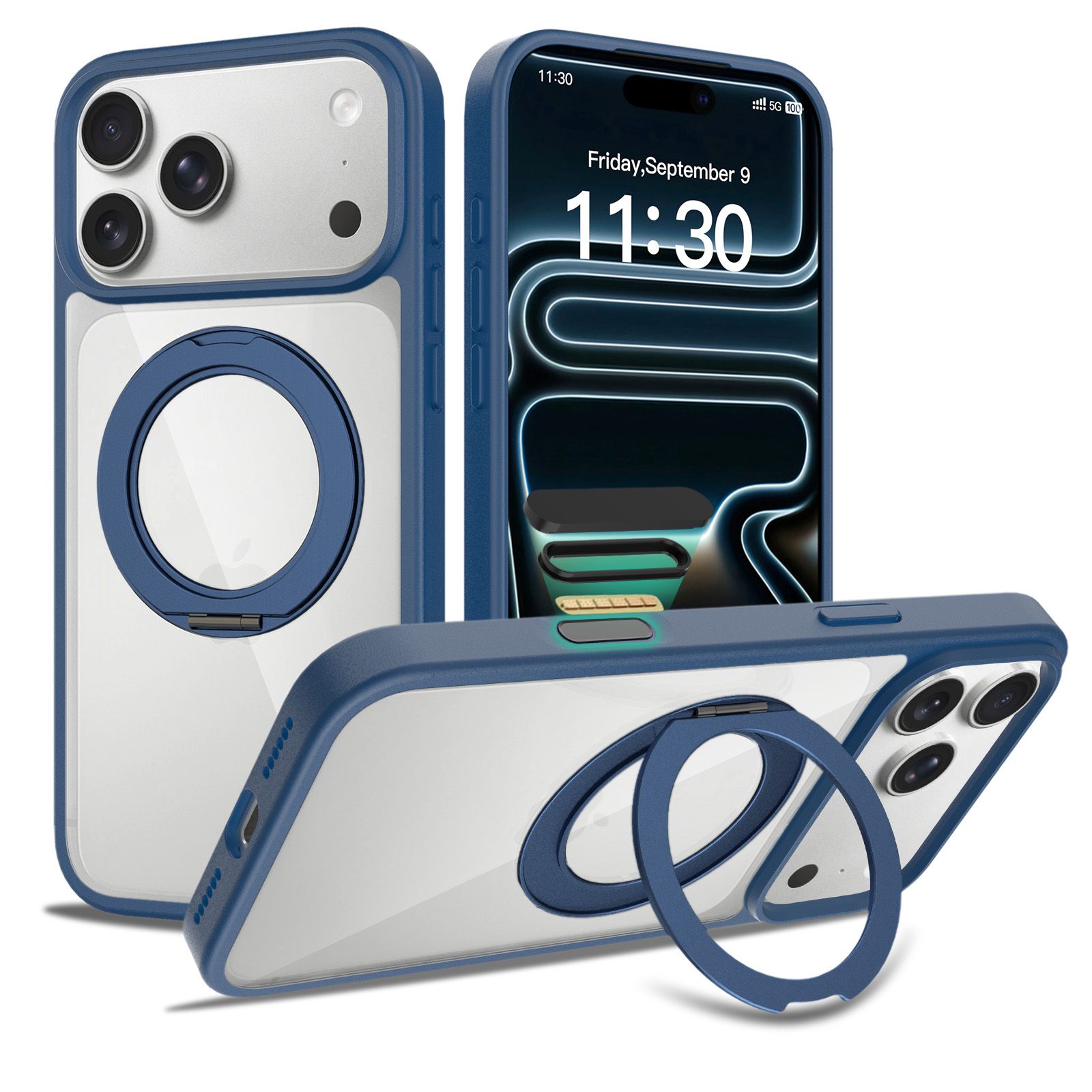Pulse Prism Clear Case with Camera Action Button — 349