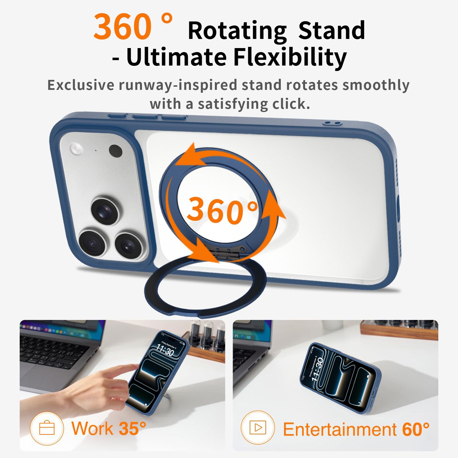 Pulse Prism Clear Case with Camera Action Button — 353