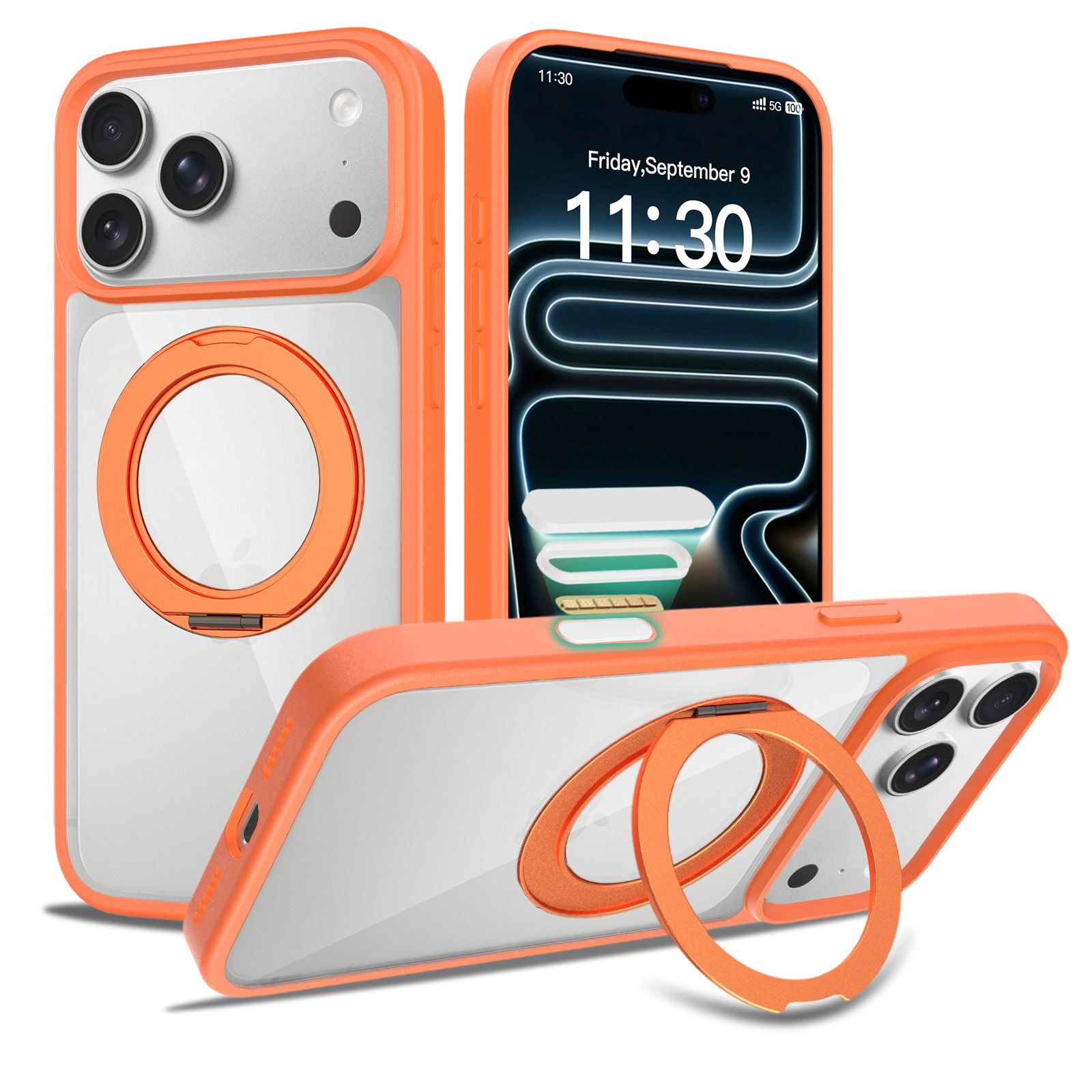 Pulse Prism Clear Case with Camera Action Button — 323