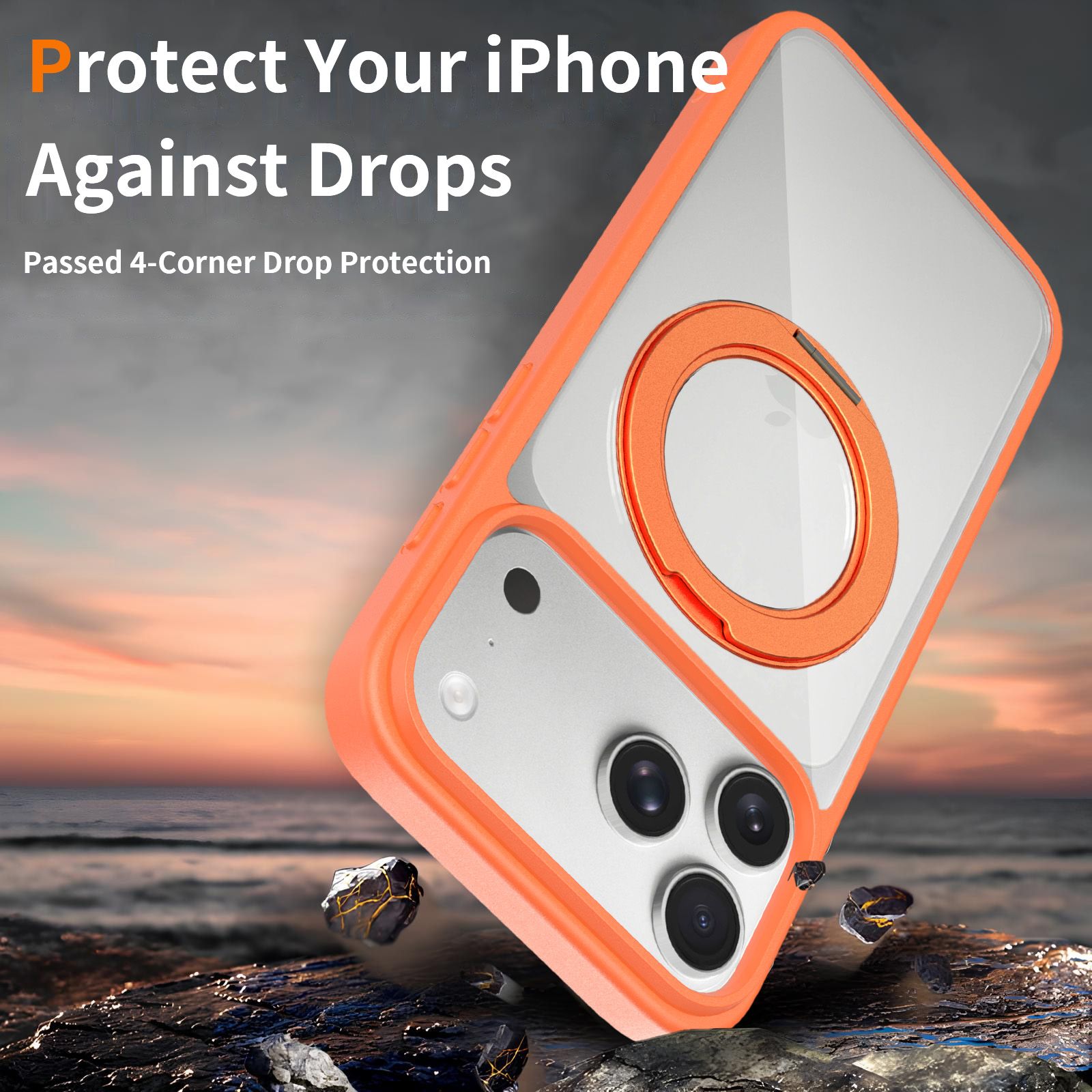 Pulse Prism Clear Case with Camera Action Button — 324