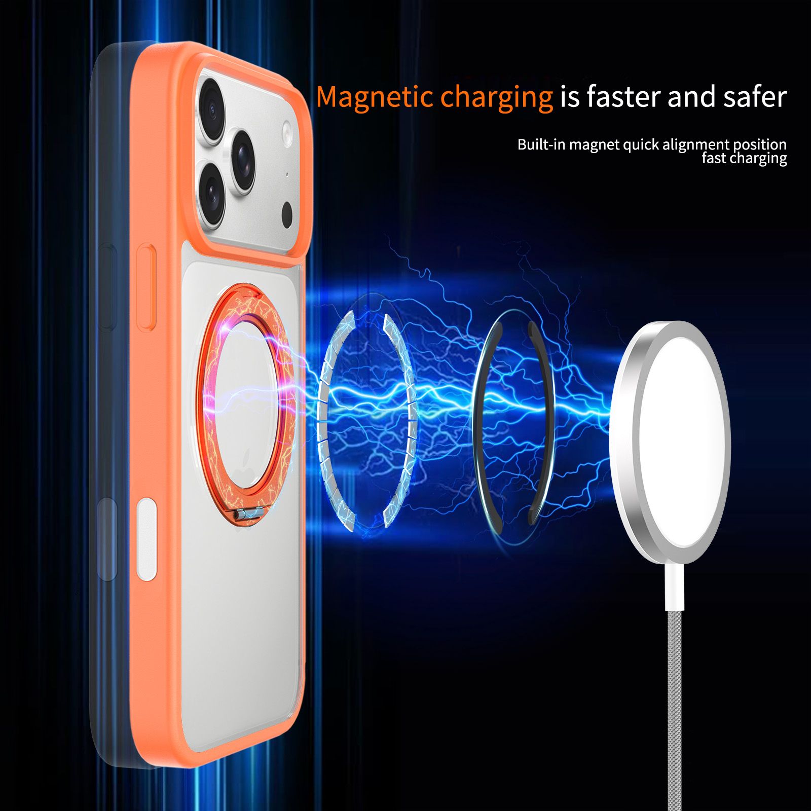 Pulse Prism Clear Case with Camera Action Button — 326